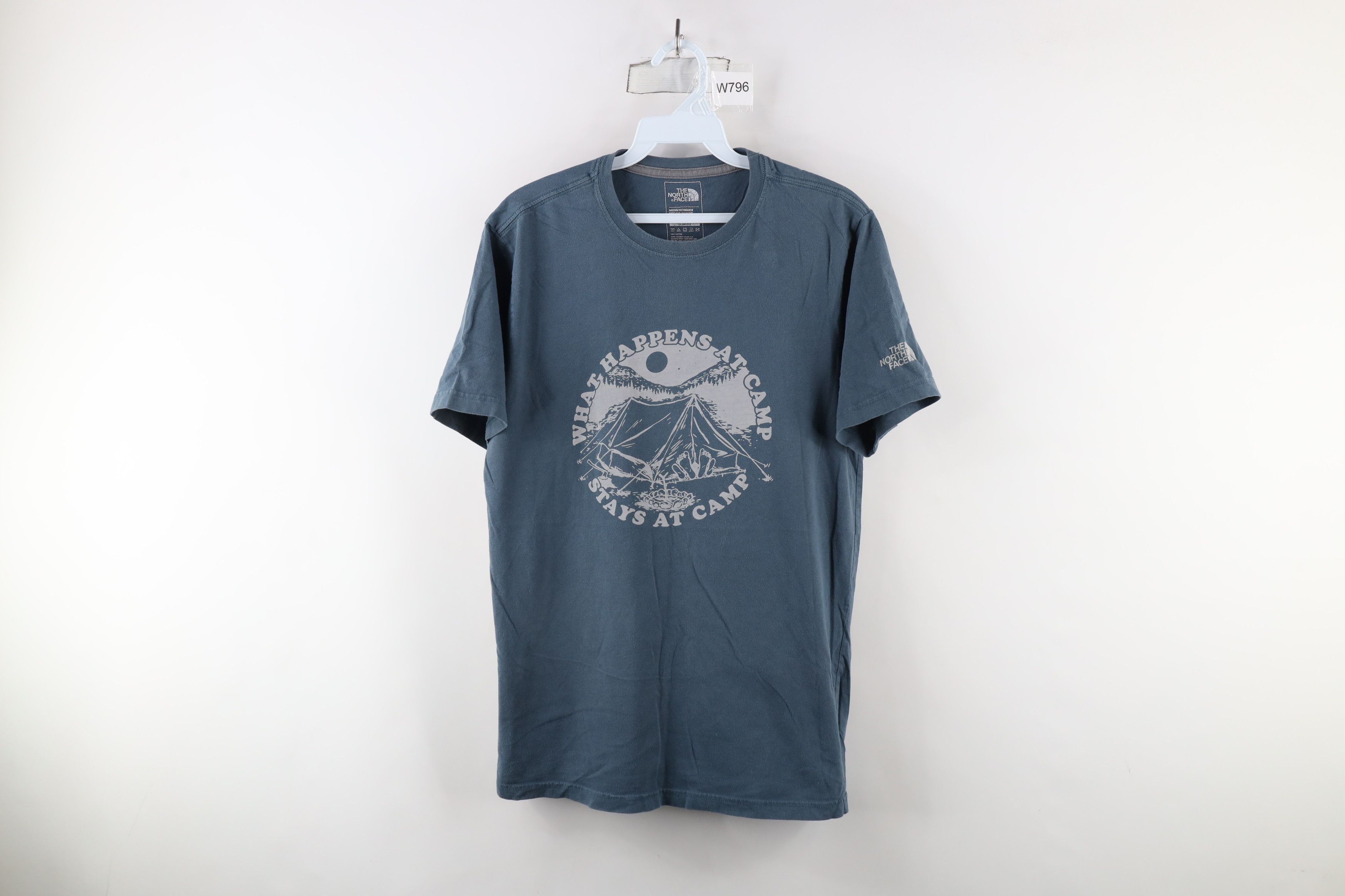 The North Face × Vintage Vintage The North Face Out What Happens At Camp T-Shirt Size US M / EU 48-50 / 2 - 1 Thumbnail