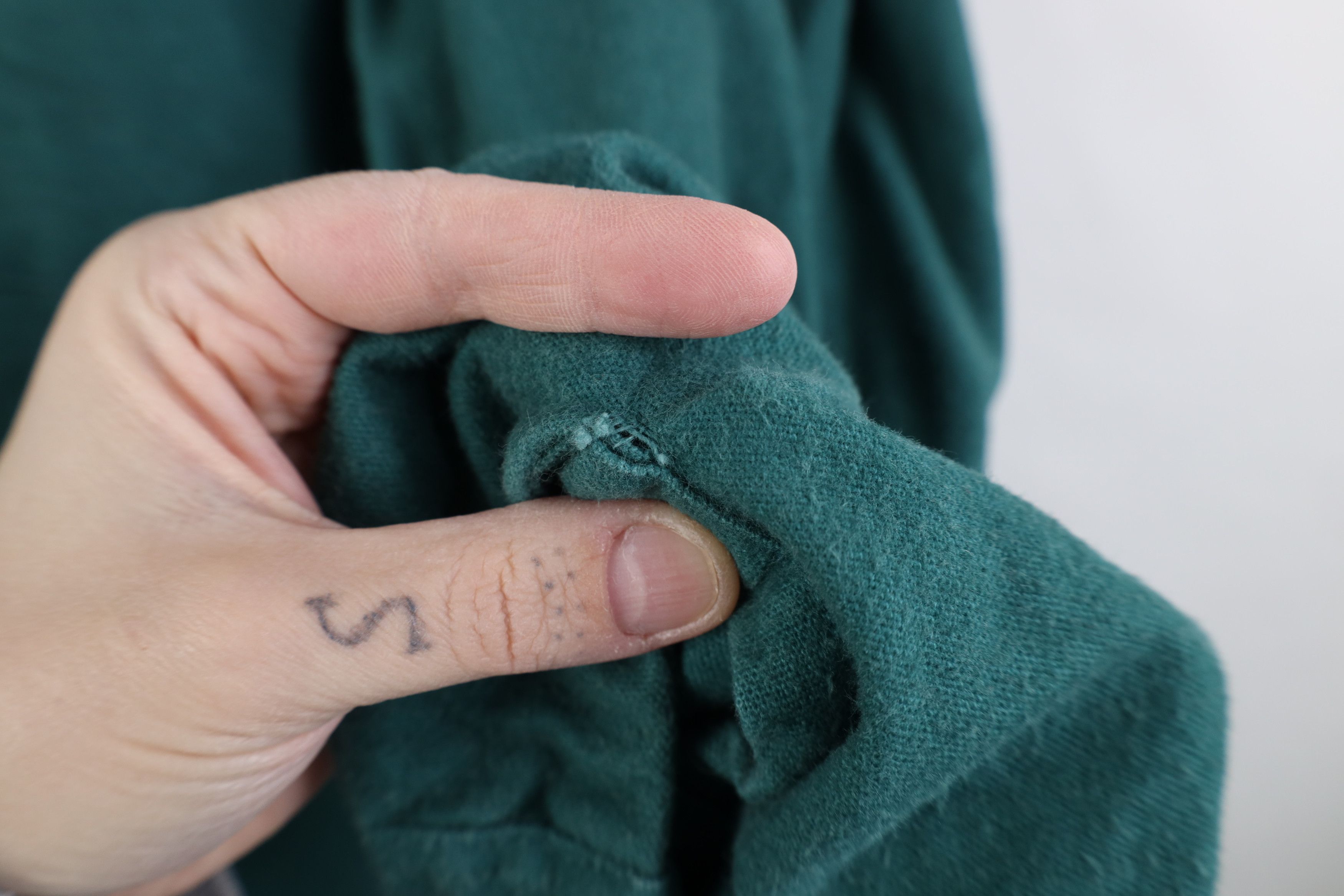 Vintage Vintage 90s Streetwear Heavyweight Chamois Button Shirt Size US XXL / EU 58 / 5 - 4 Thumbnail