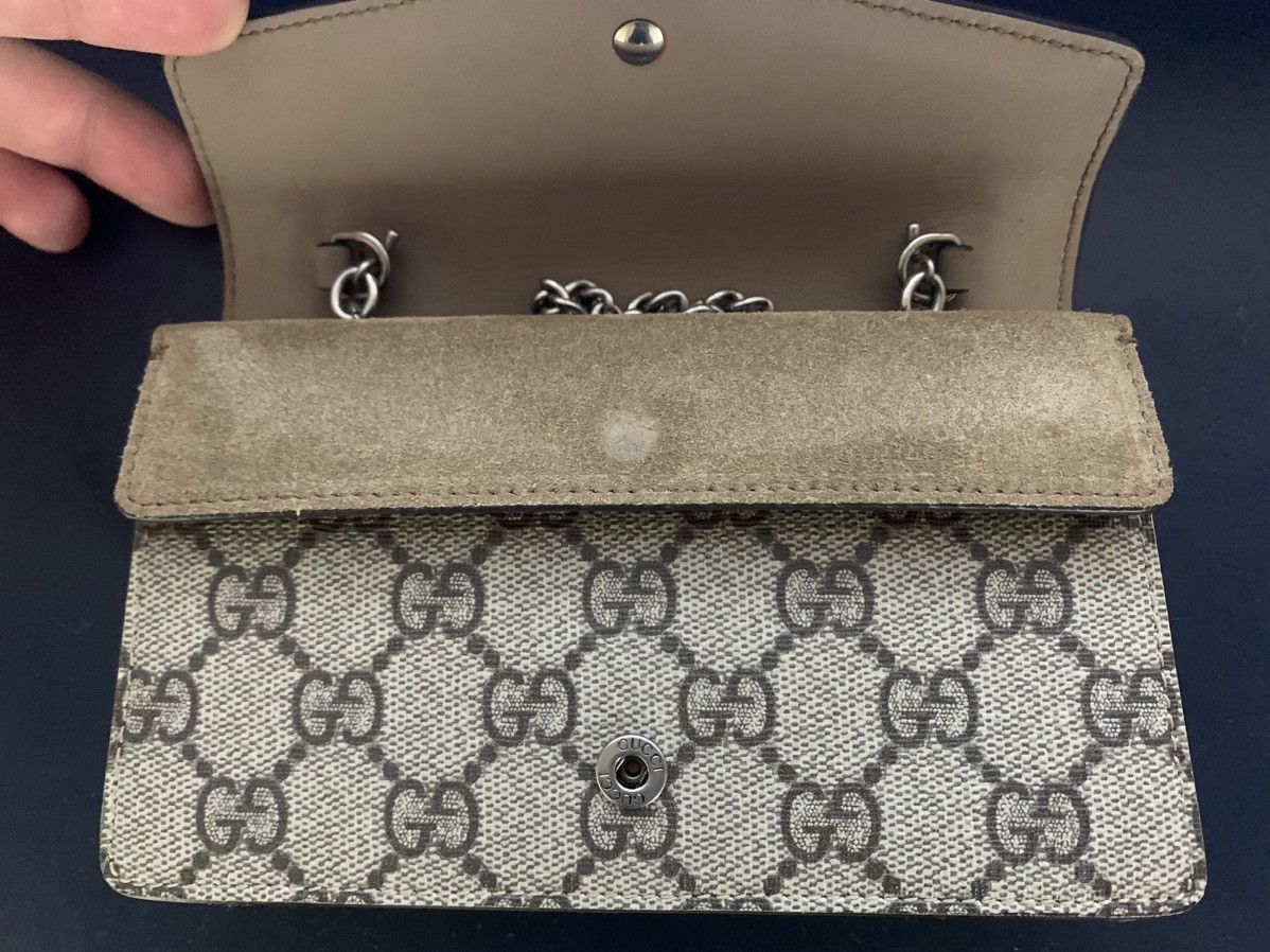 Gucci GUCCI DIONYSUS GG SUPREME SUPER MINI BAG Size ONE SIZE - 4 Thumbnail