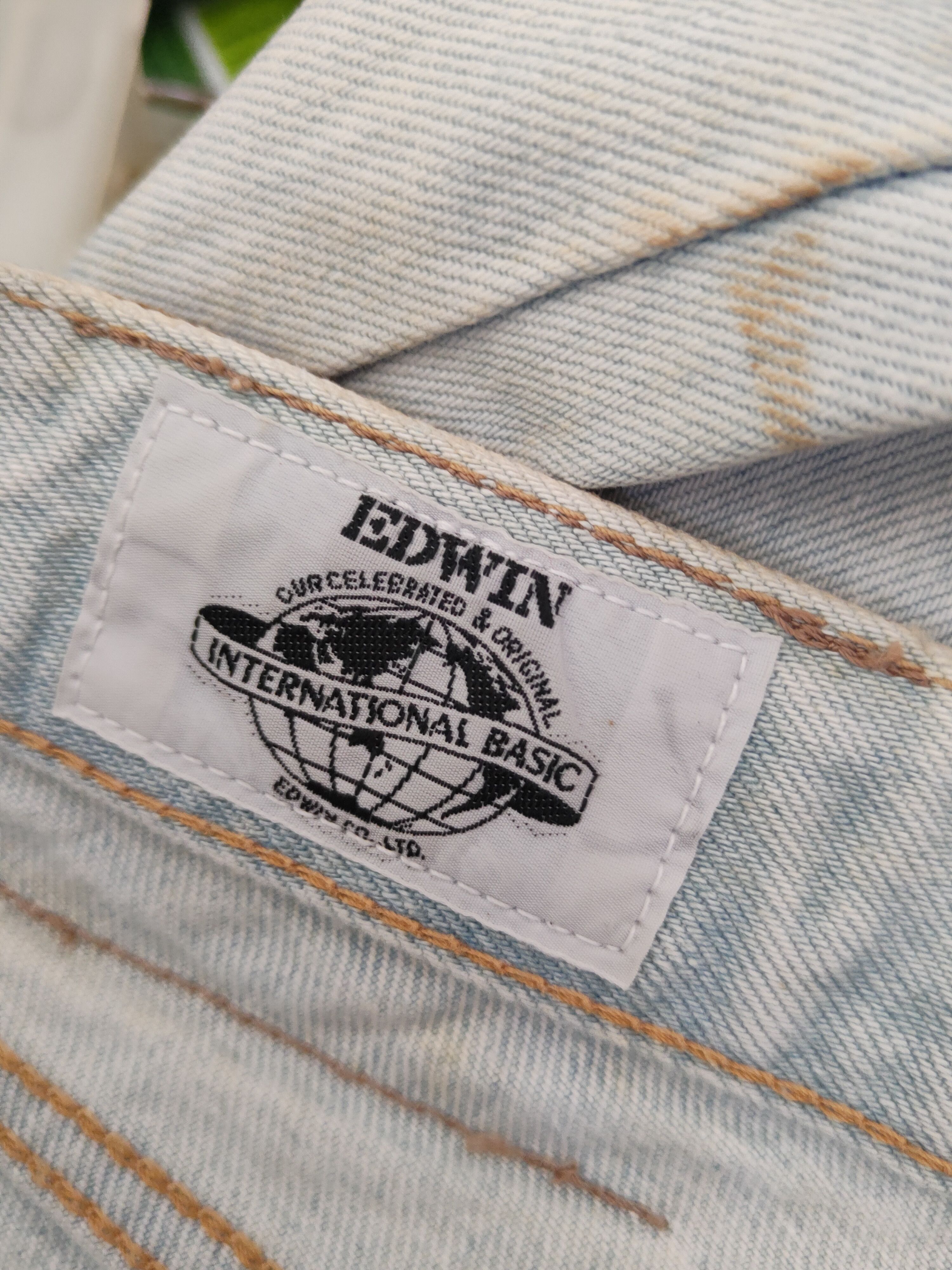 Edwin Edwin Light Blue Distressed Ripped Jeans #W1388 Size US 29 - 17 Thumbnail