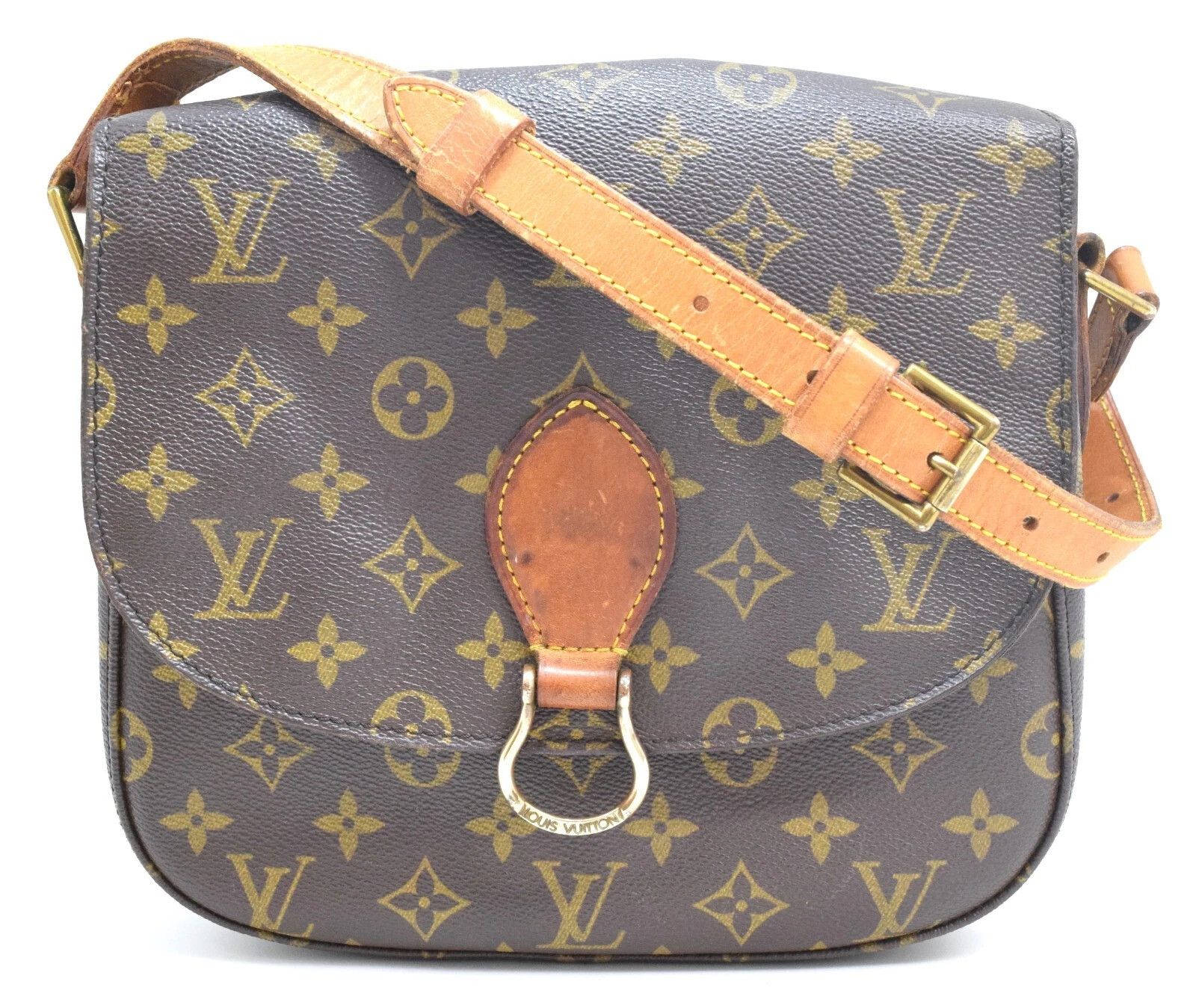 Louis Vuitton Louis Vuitton Saint Cloud GM Monogram Shoulder Bag M51242 Size ONE SIZE - 1 Thumbnail