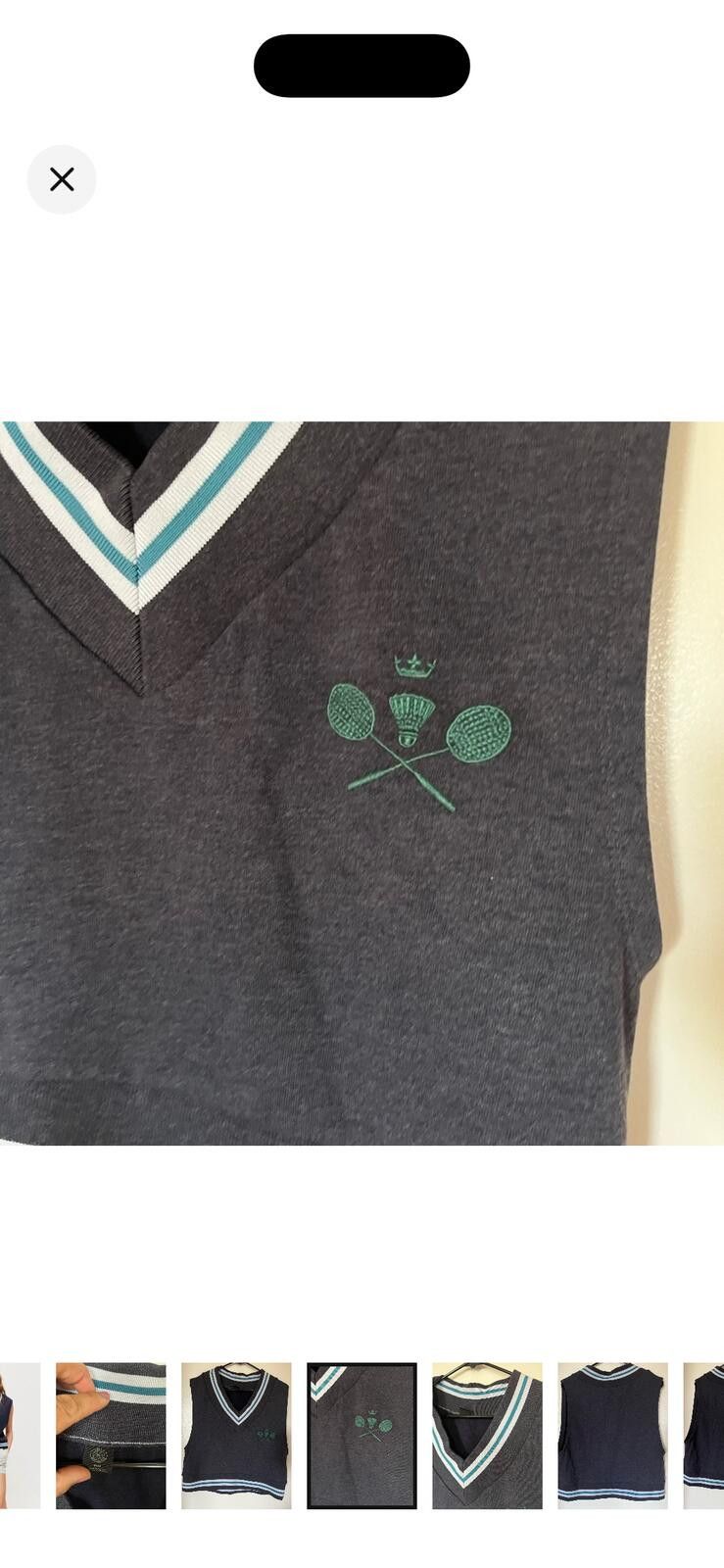 Urban Outfitters (URBAN OUTFITTERS) badminton sweatshirt vest Size M / US 6-8 / IT 42-44 - 2 Thumbnail