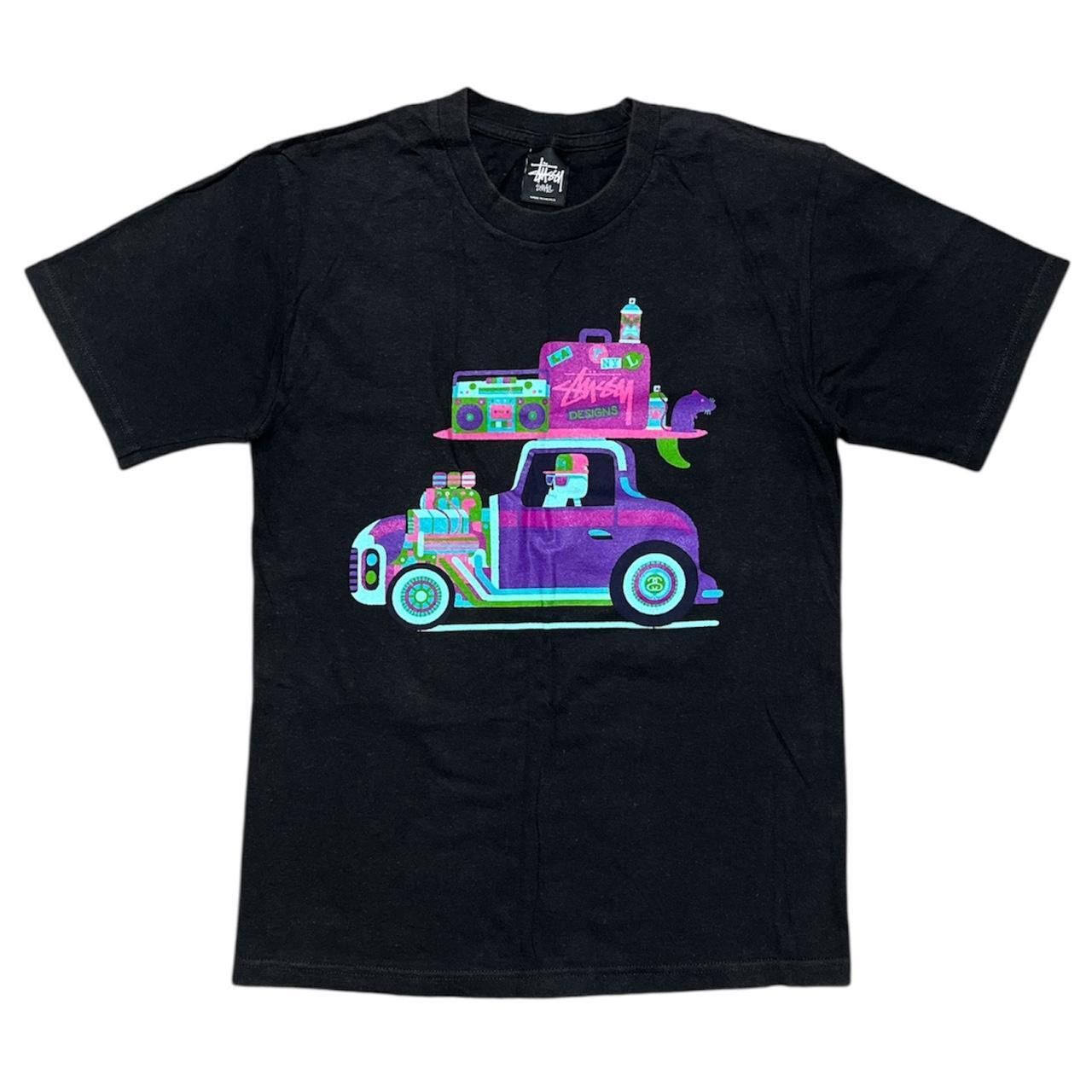 Stussy y2k stussy adrian johnson hotrod tee Size US S / EU 44-46 / 1 - 1 Thumbnail