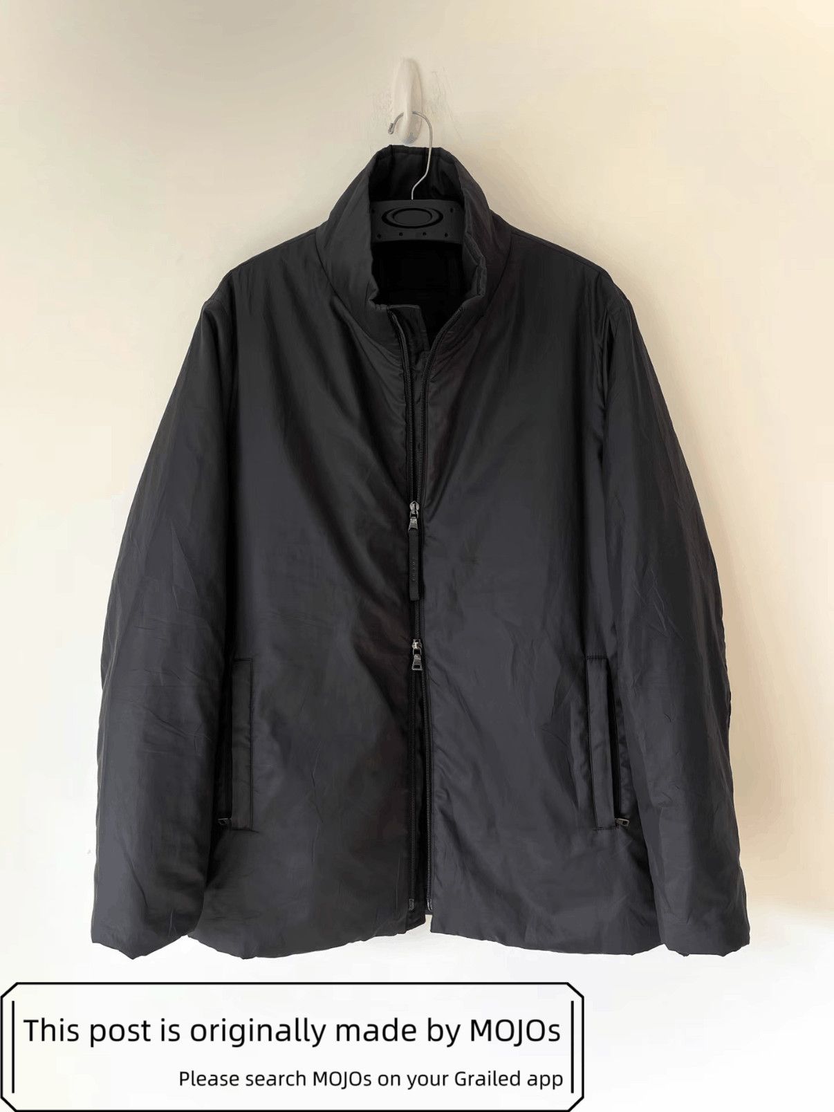 Prada Sz 48 Prada Triple Black Padded Jacket mojos38172 Size US M / EU 48-50 / 2 - 1 Thumbnail