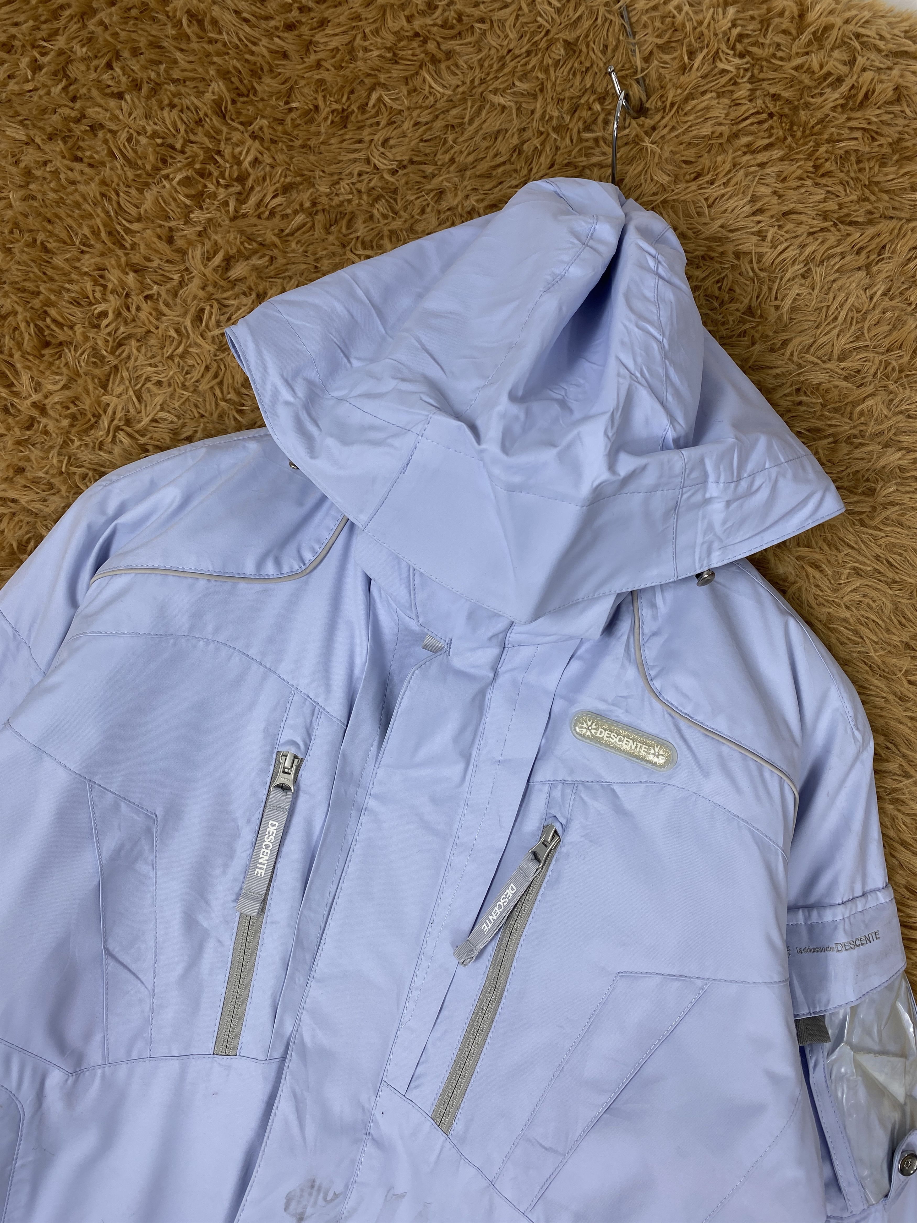 Descente × Vintage Vintage Descente Hoodie Quilted Lining Jacket Size US S / EU 44-46 / 1 - 2 Thumbnail