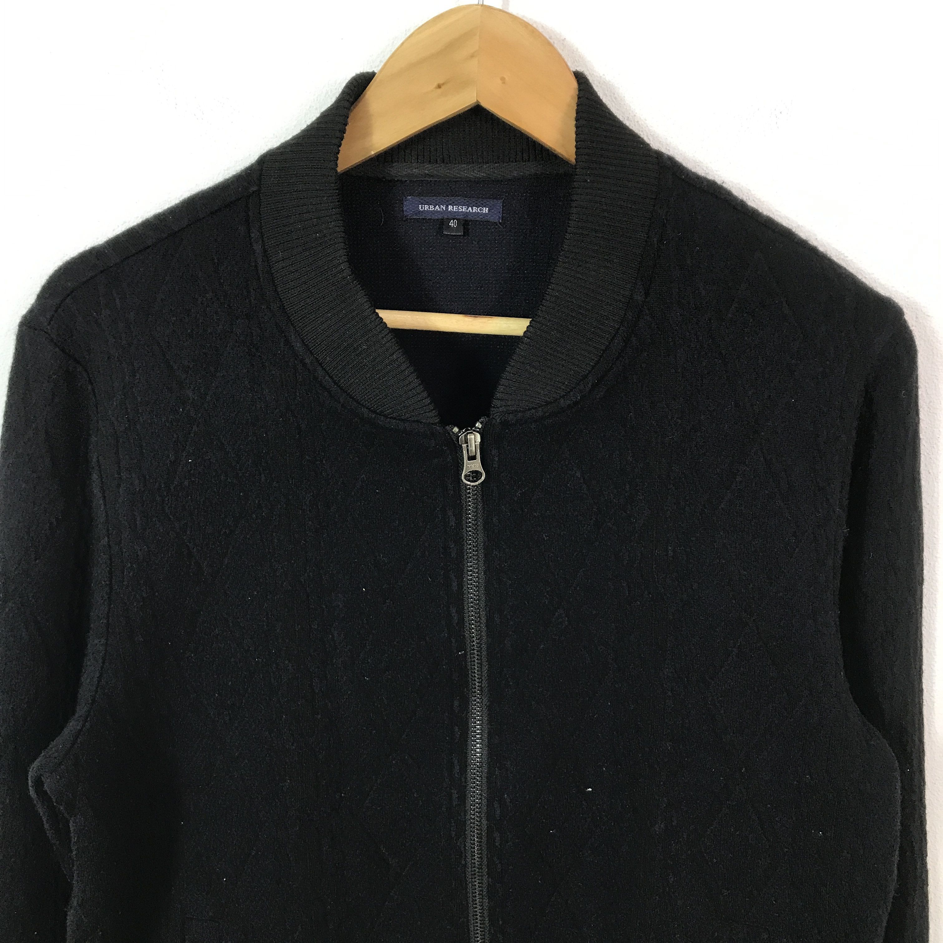 Japanese Brand × Vintage urban research Wool zipper jacket Size US M / EU 48-50 / 2 - 3 Thumbnail