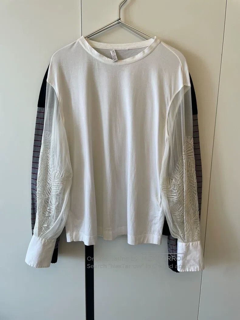 Brunello Cucinelli Brunello Cucinelli Double Layer Diamond Pattern Silk Sequi Size S / US 4 / IT 40 - 3 Thumbnail