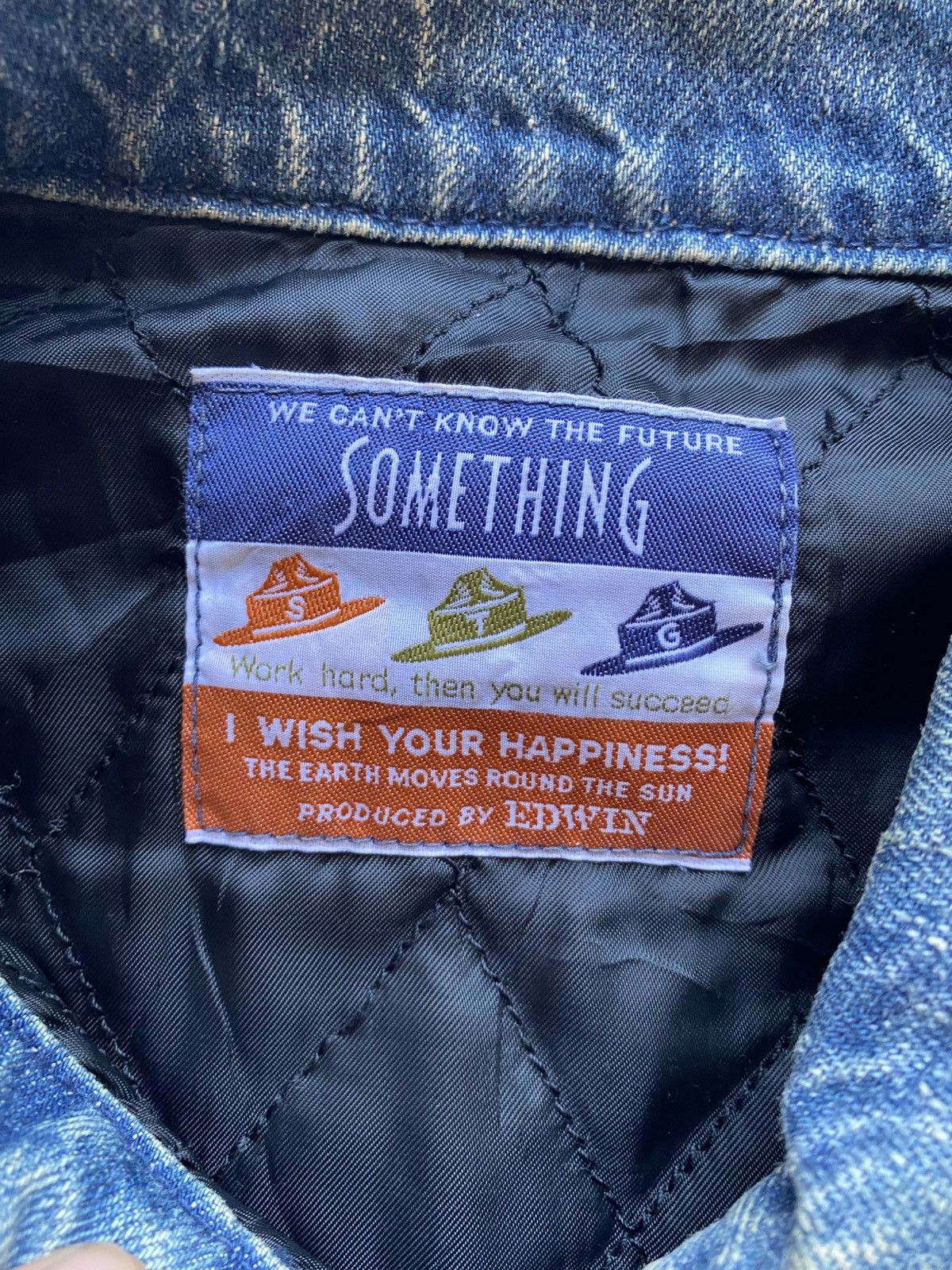 Edwin × Japanese Brand × Vintage SOMETHING PRODUCED BY EDWIN Size US M / EU 48-50 / 2 - 6 Thumbnail
