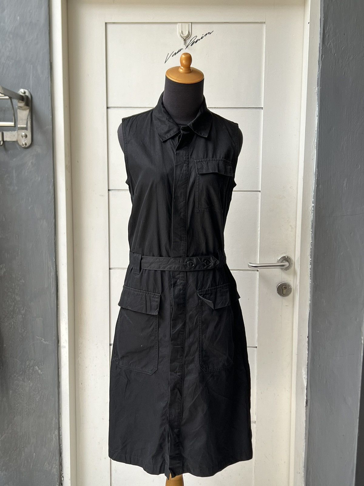 Zucca ZUCCA TRAVAIL Issey Miyake Black Dress Size XS / US 0-2 / IT 36-38 - 6 Thumbnail
