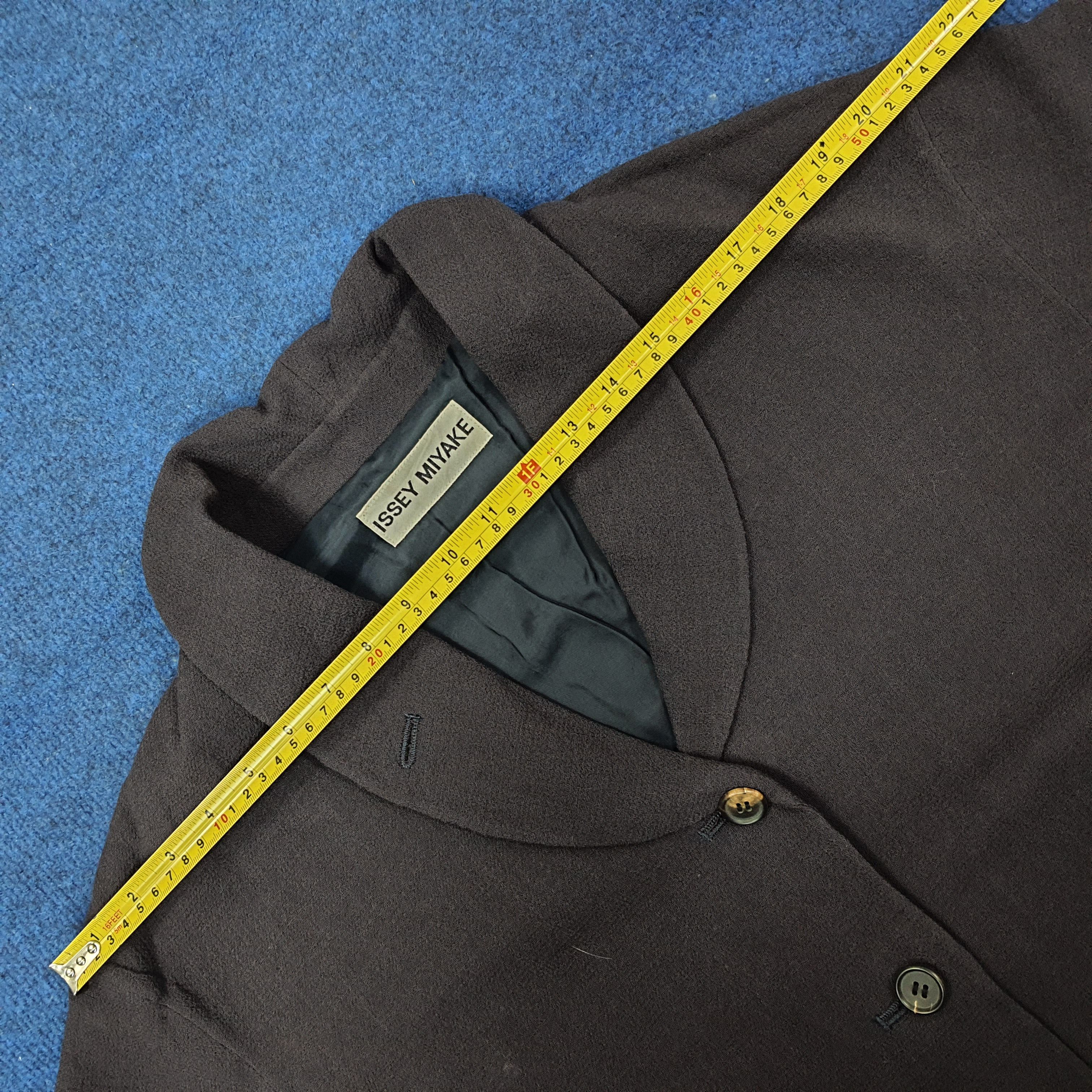 Issey Miyake Vintage Issey Miyake Designer Japan Blazer C246N12 Size US L / EU 52-54 / 3 - 10 Thumbnail