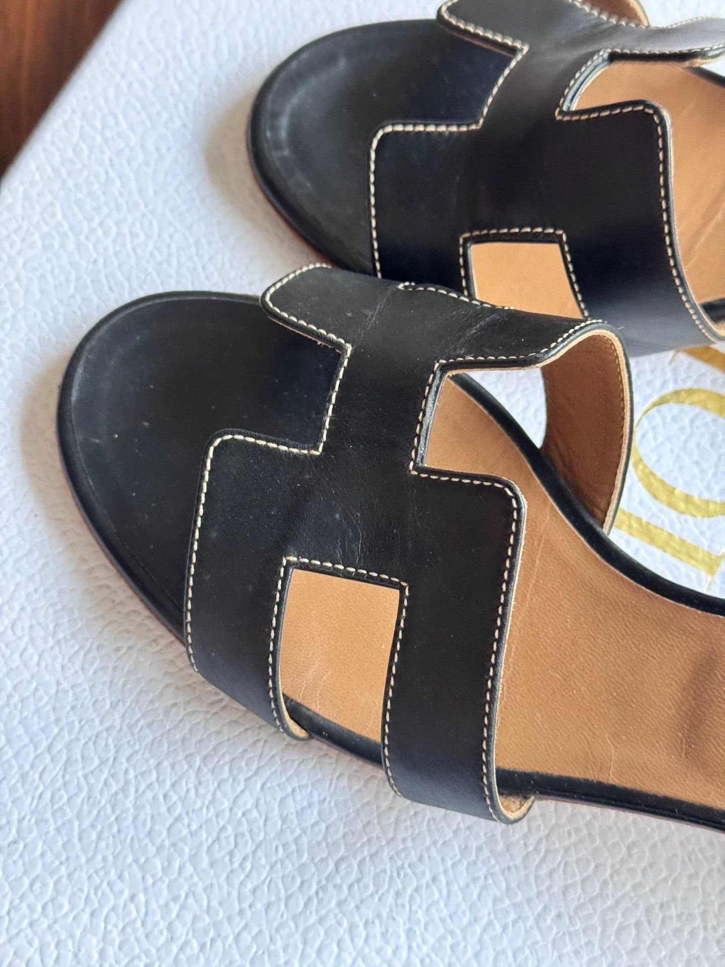 Hermes Hermès 96 New H Black Heels Slippers 38 Size US 7 / IT 37 - 7 Thumbnail
