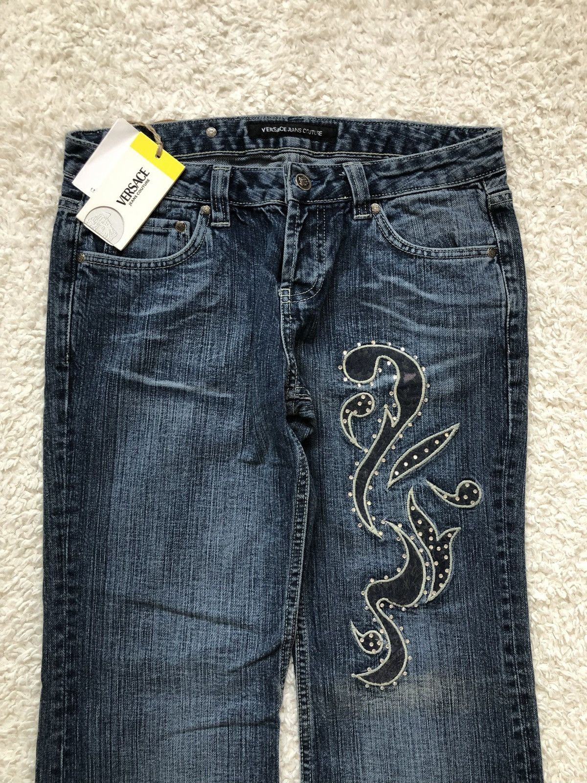 Versace Jeans Couture Pants Versace Jeans Couture Mew Width Tag Y2K Size 30" / US 8 / IT 44 - 2 Thumbnail