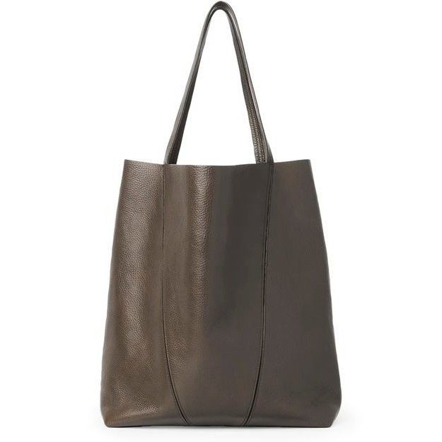 Chloe Chloe Large Spin Flannel Gray Grained Leather Tote Bag New & Size ONE SIZE - 3 Thumbnail