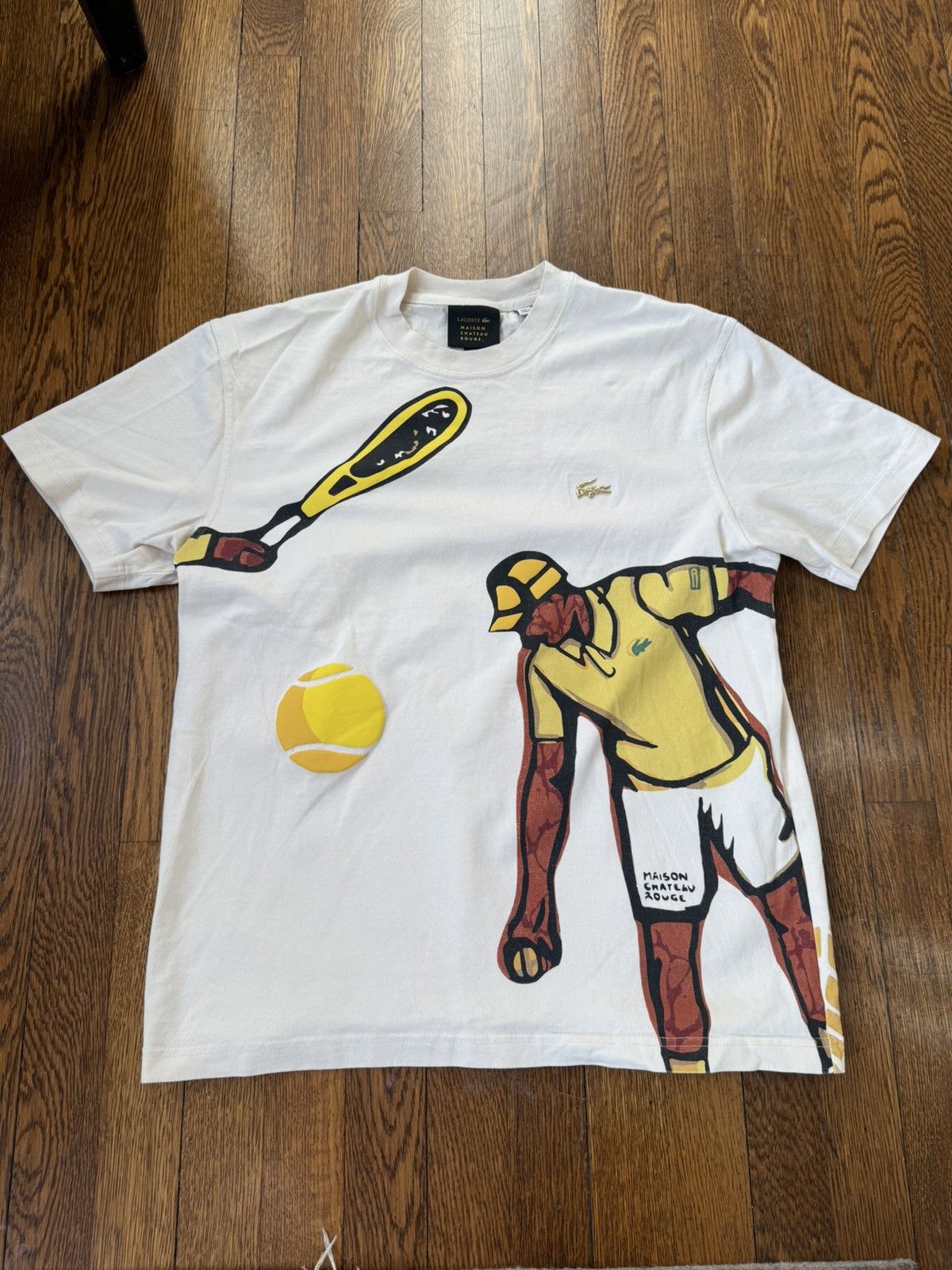 Lacoste Lacoste x Maison Chateau Rouge T-Shirt Size US M / EU 48-50 / 2 - 1 Thumbnail