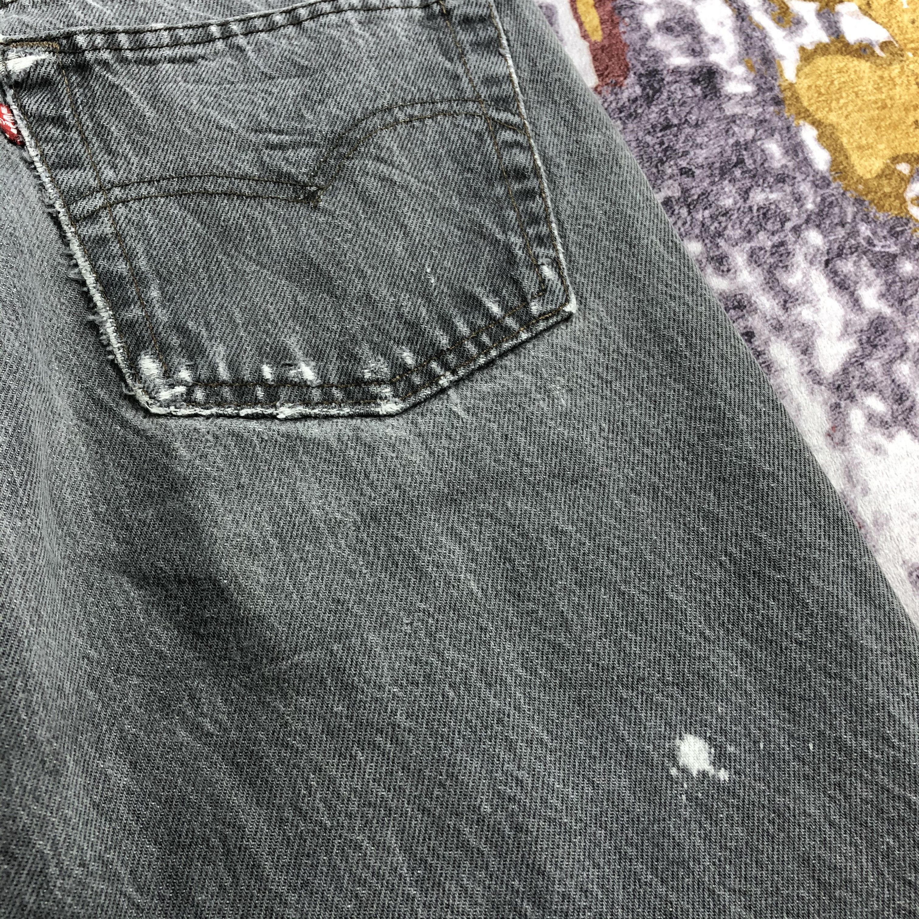 Levi's × Vintage Vintage 90s Sunfaded Levis 501 Jeans-JM2224 Size US 31 - 6 Thumbnail