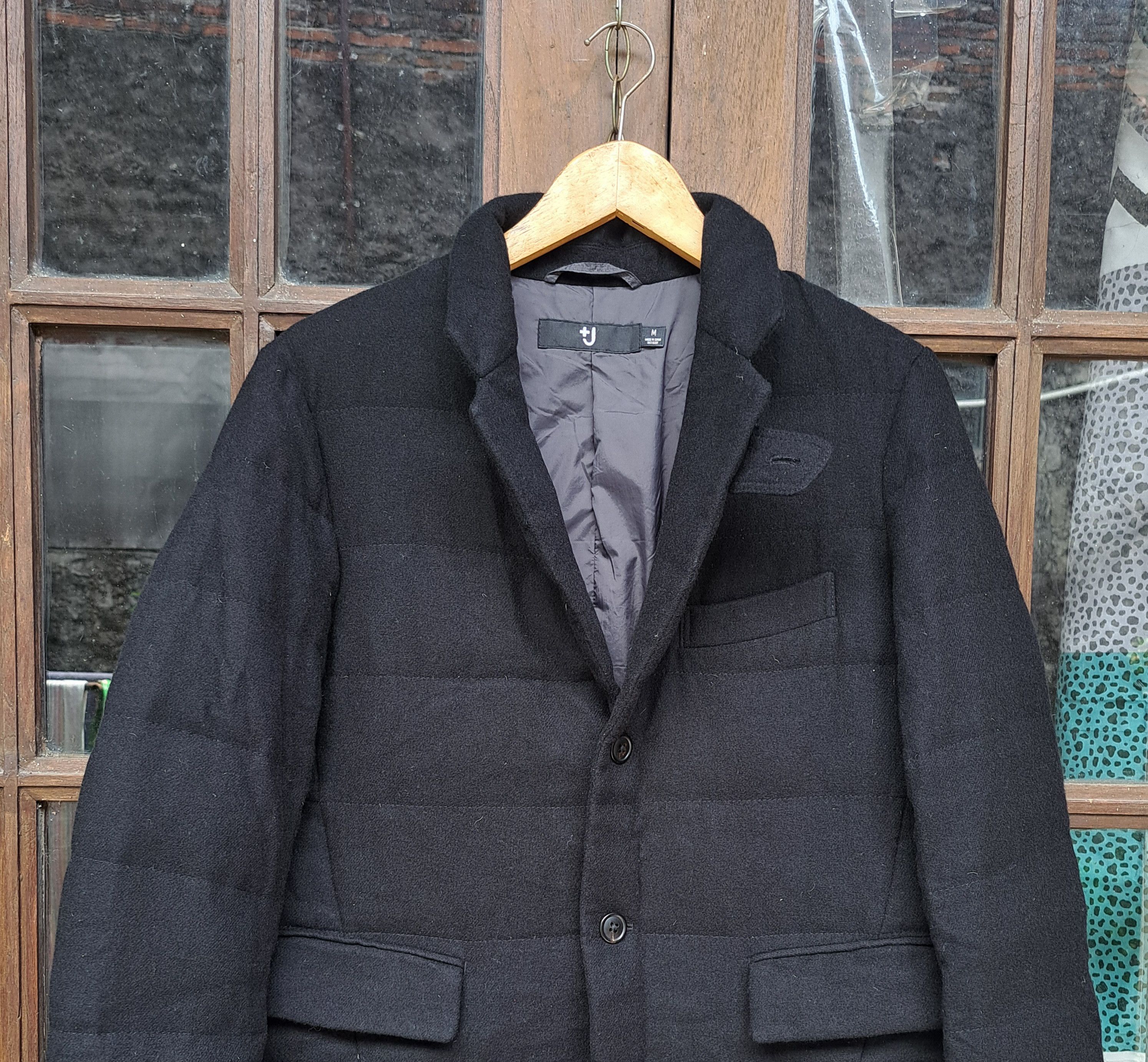 Jil Sander × Uniqlo Uniqlo +J Jil Sander Wool Blazer Down Jacket Size M / US 6-8 / IT 42-44 - 2 Thumbnail