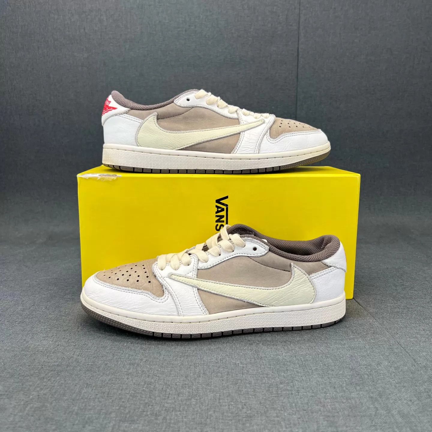 Nike AJ Low TS Mocha Barbed Hook 41 Lining Repaired w/ box Size US 8 / EU 41 - 2 Thumbnail