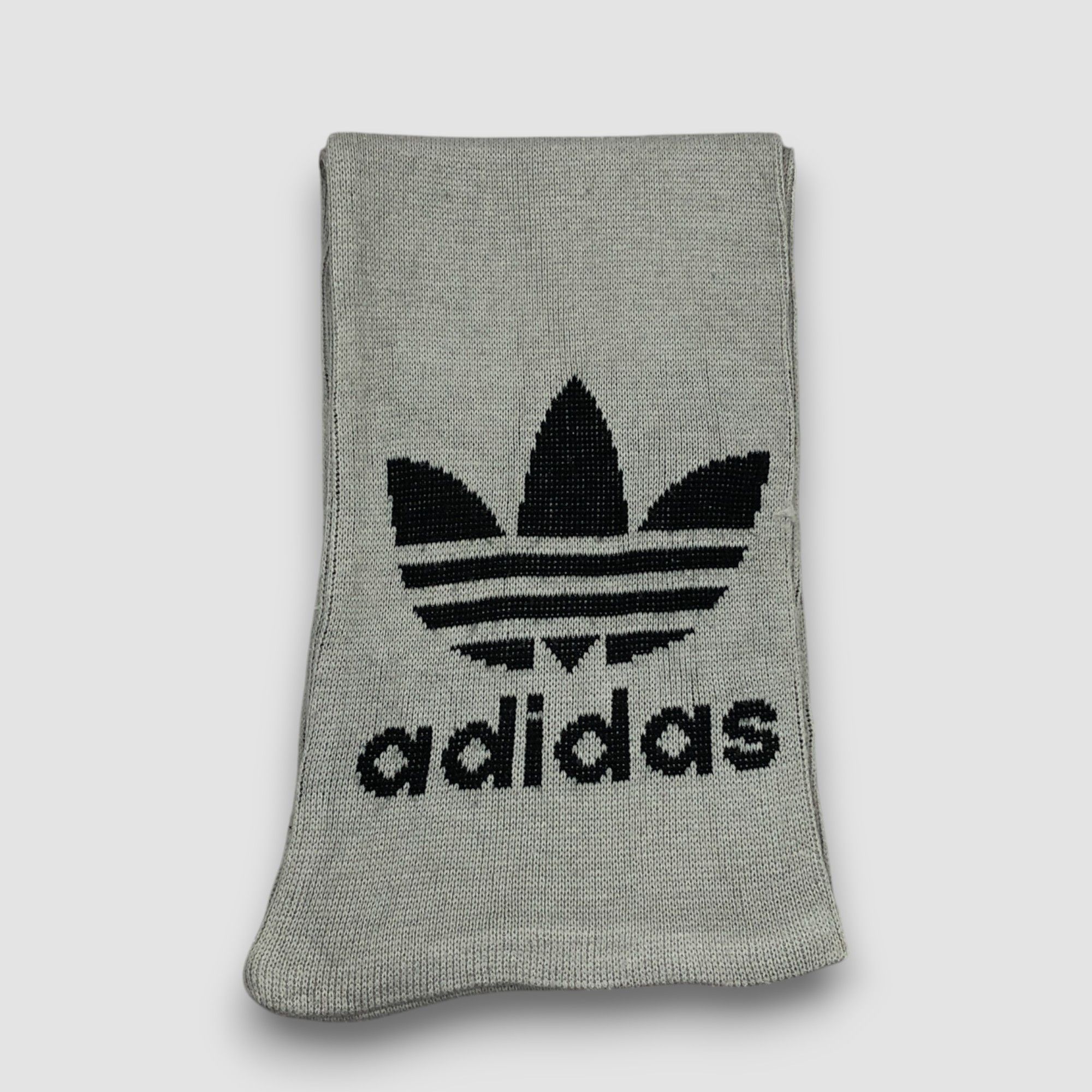Adidas Vintage Y2K Adidas Scarf Muffler Knit Wool Scarves Size ONE SIZE - 3 Thumbnail