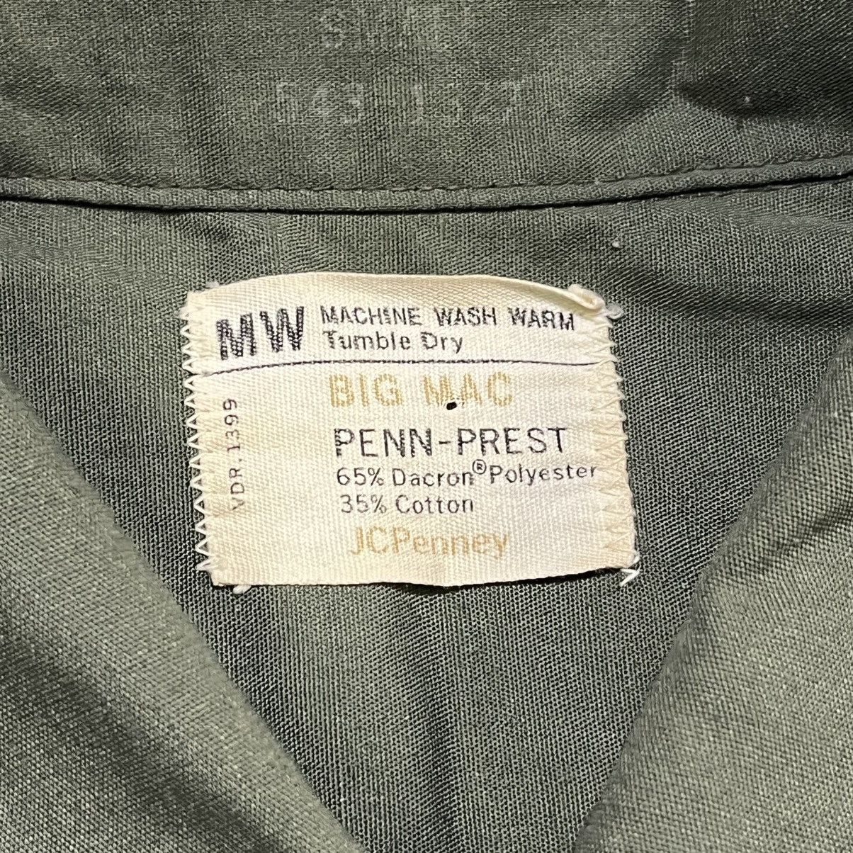 Big Mac Vintage Big Mac Penn Crest Work Camp Short Sleeve Shirt Size US M / EU 48-50 / 2 - 5 Thumbnail