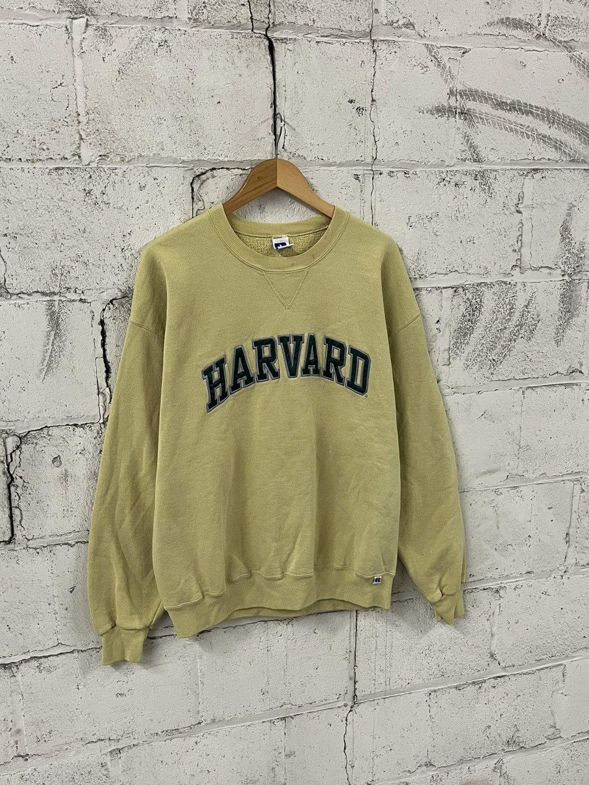 Russell Athletic Vintage 90s Russell athletic boxy fit Harvard crewneck Size US XL / EU 56 / 4 - 3 Thumbnail