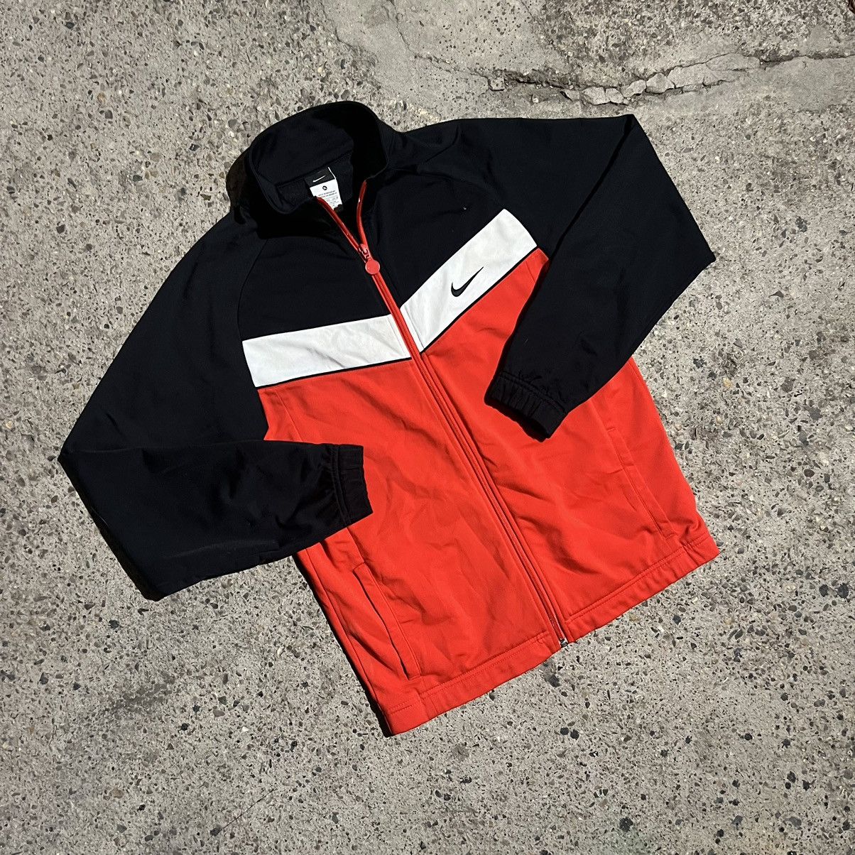 Nike × Vintage Vintage Y2K Nike Nylon Windbreaker Track Light Zip Jacket Size US S / EU 44-46 / 1 - 2 Thumbnail