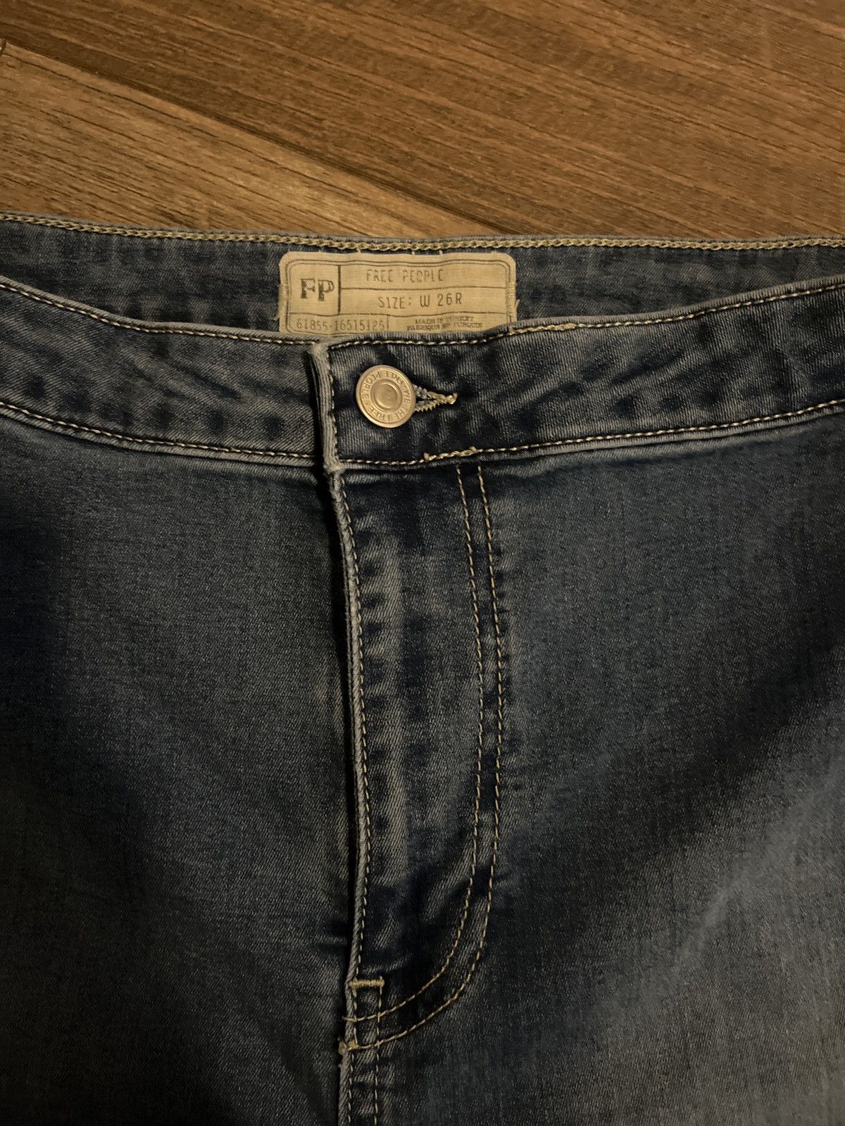 Free People Free people denim bell bottom jeans Size 26" / US 2 / IT 38 - 3 Thumbnail
