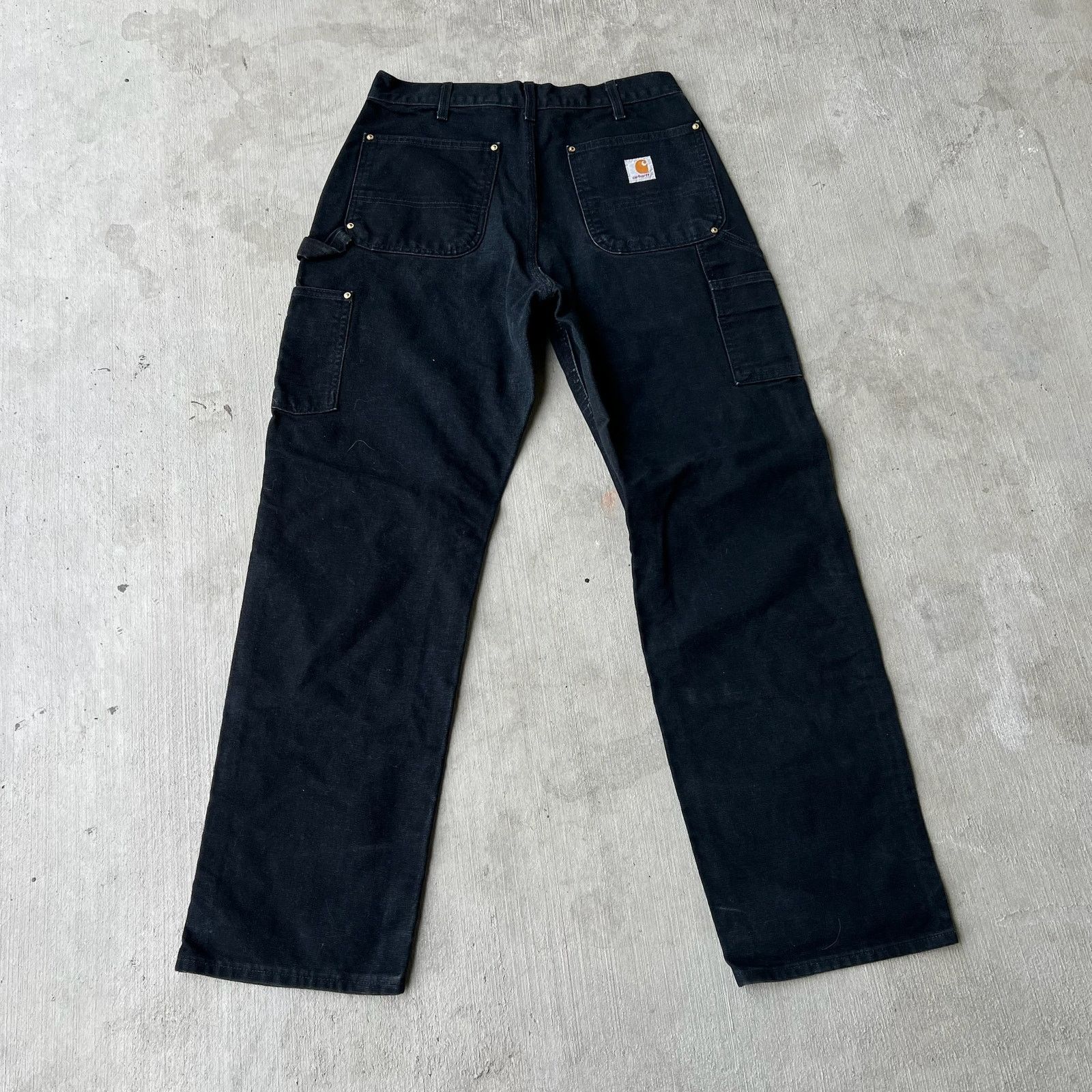 Carhartt × Vintage Carhartt black double knee work wear carpenter pants Size US 30 / EU 46 - 4 Thumbnail