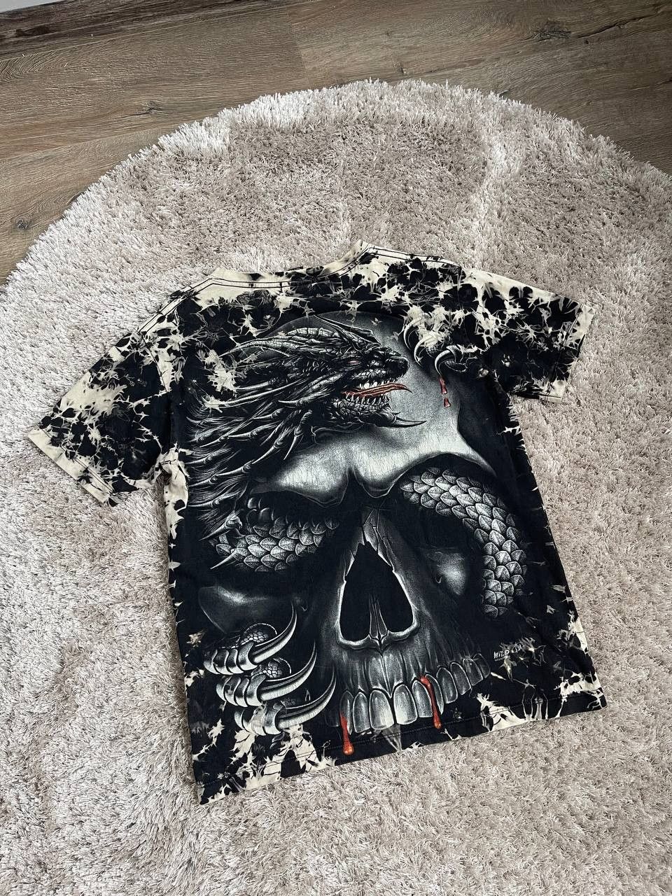 Vintage Vintage Full Print Dragon Tee willd overprint Size US M / EU 48-50 / 2 - 8 Thumbnail