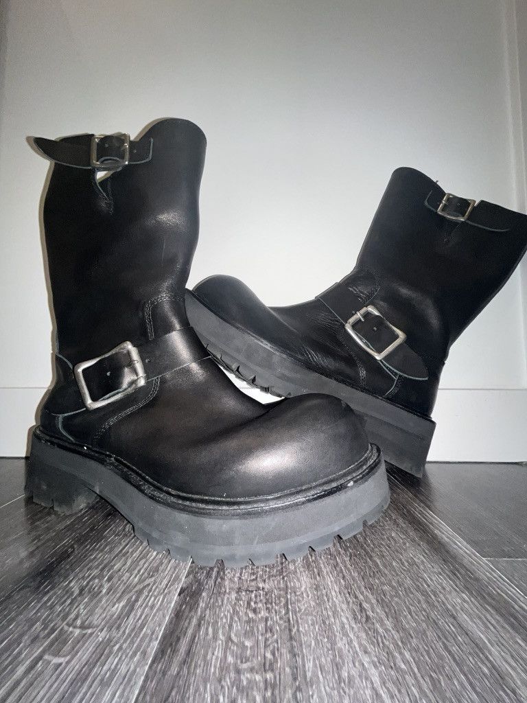 Other FILTH Classic Gear Cow Leather Boots - Core Black Size US 9 / EU 42 - 1 Thumbnail