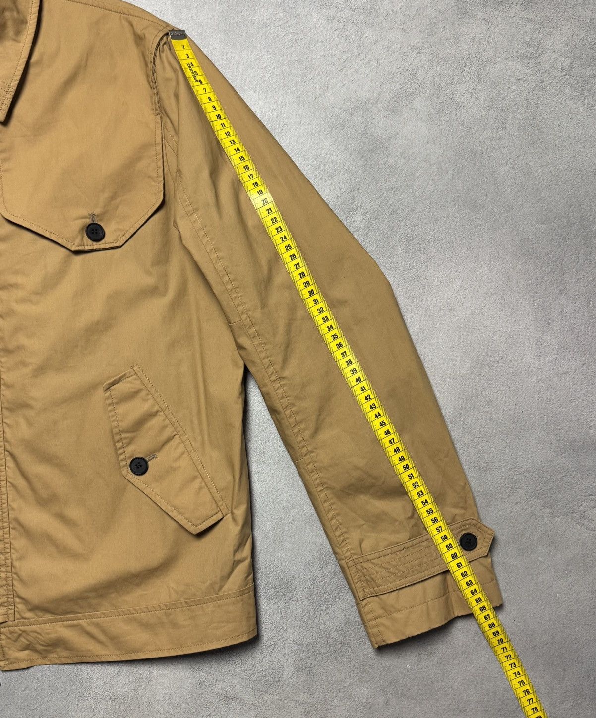 Aquascutum Aquascutum Camel Cotton Quilted Jacket Coat Lampo Size US L / EU 52-54 / 3 - 21 Thumbnail
