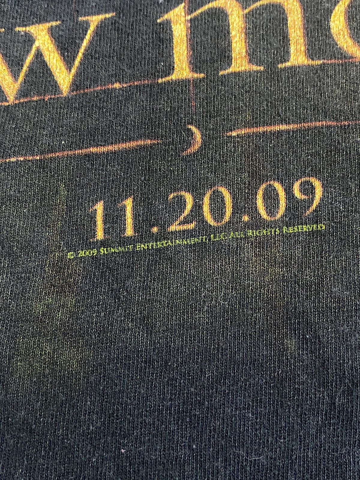 Vintage Vintage Twilight new moon t shirt Size US XL / EU 56 / 4 - 3 Thumbnail