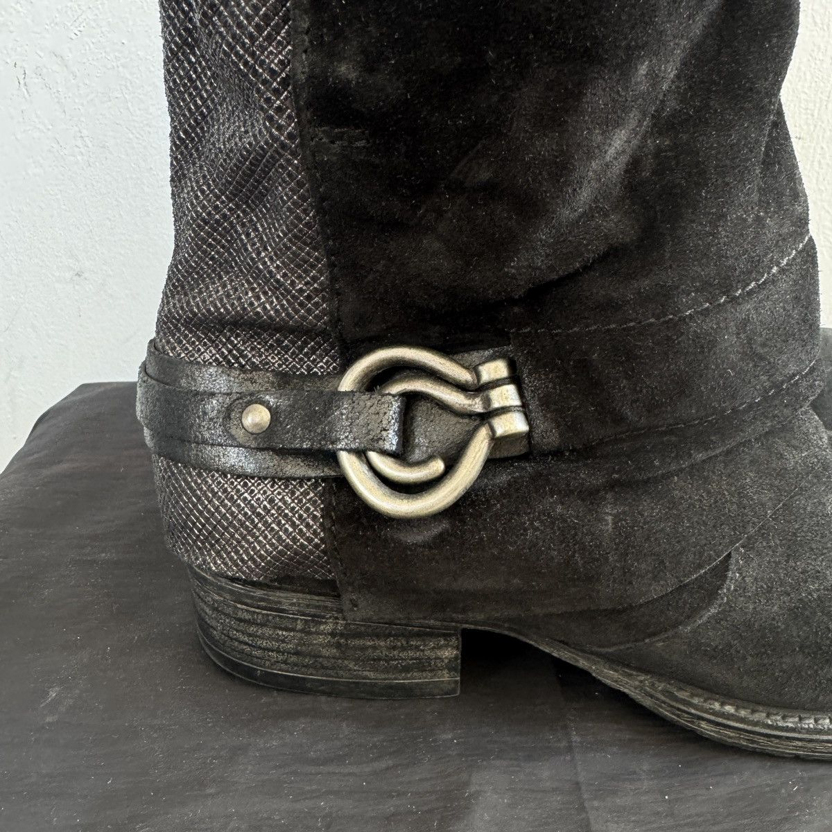 If Six Was Nine Vintage Avant Garde Boots Shoes Leather Style Rick Owens Size US 9 / IT 39 - 8 Thumbnail