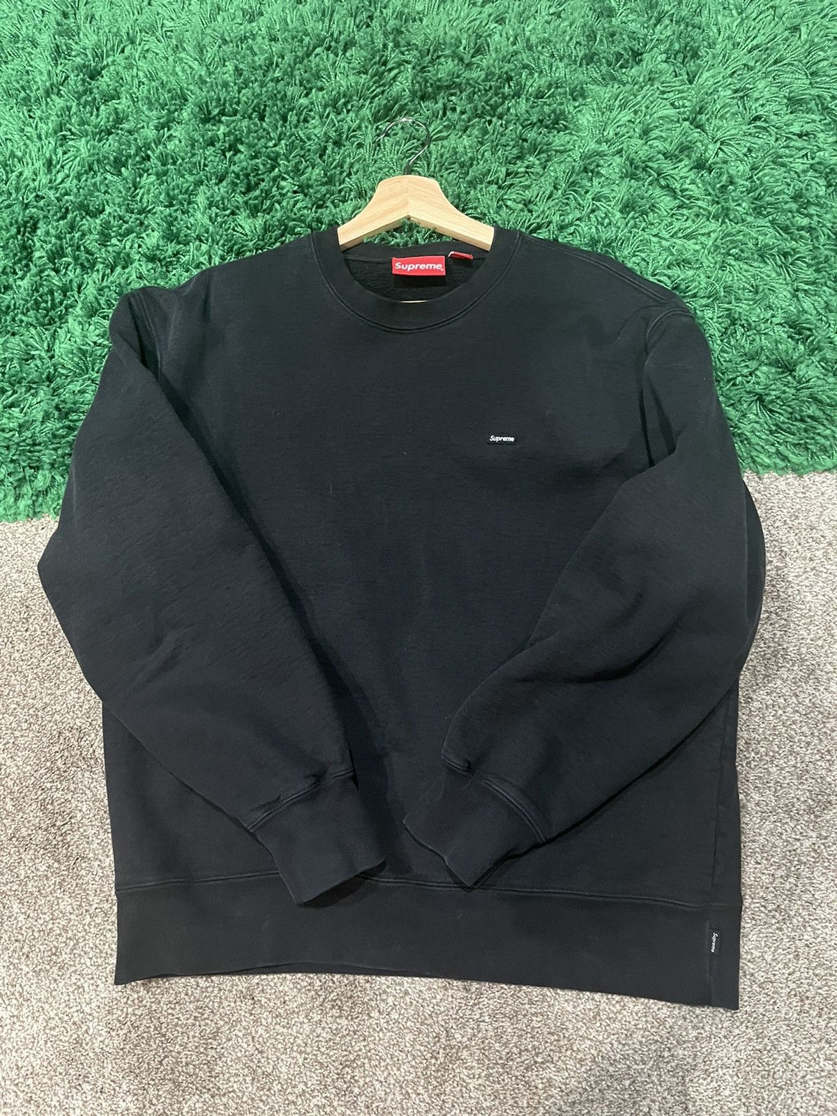 Supreme Small Box Logo Crewneck | Grailed