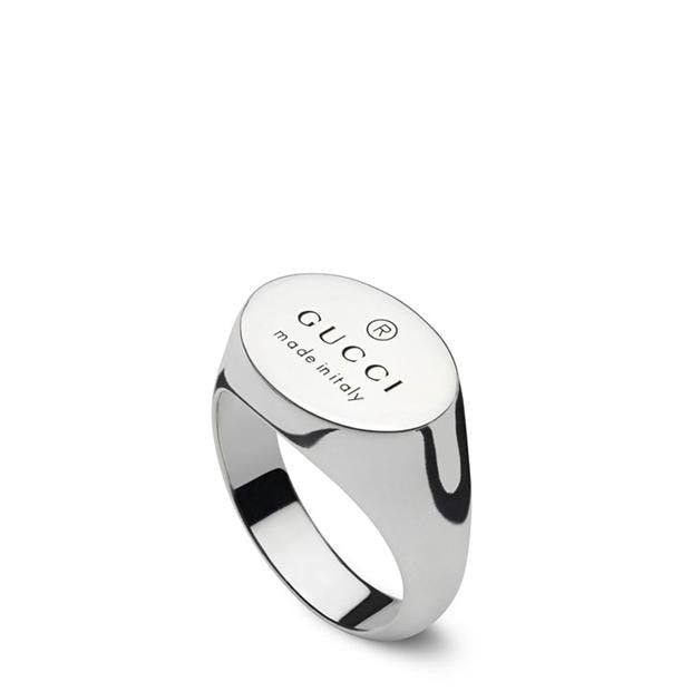 Gucci GUCCI Trademark Oval Ring - 17 Size ONE SIZE - 2 Thumbnail