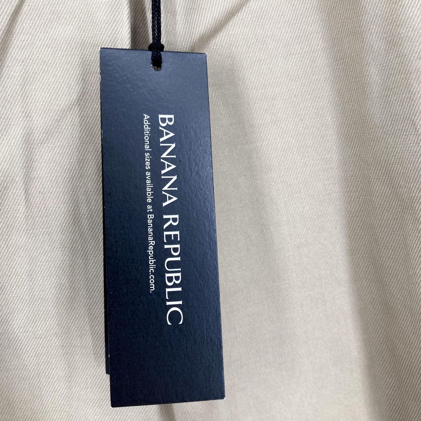 Banana Republic VINTAGE Banana Republic Pants Womens 10 Khaki Tie Waist Crop Pleated Tapered Belted NWT Size 32" / US 10 / IT 46 - 4 Thumbnail
