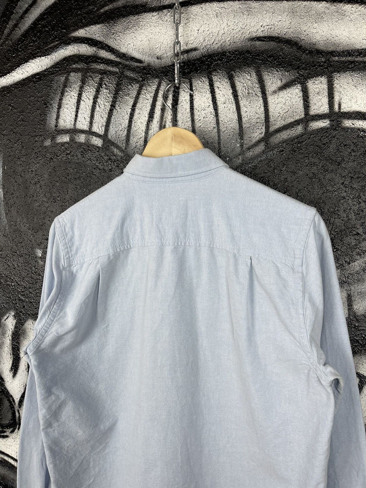 Wood Wood Wood Wood Double A Ted Oxford Cotton Shirt Men’s Size XS Size US XS / EU 42 / 0 - 10 Thumbnail
