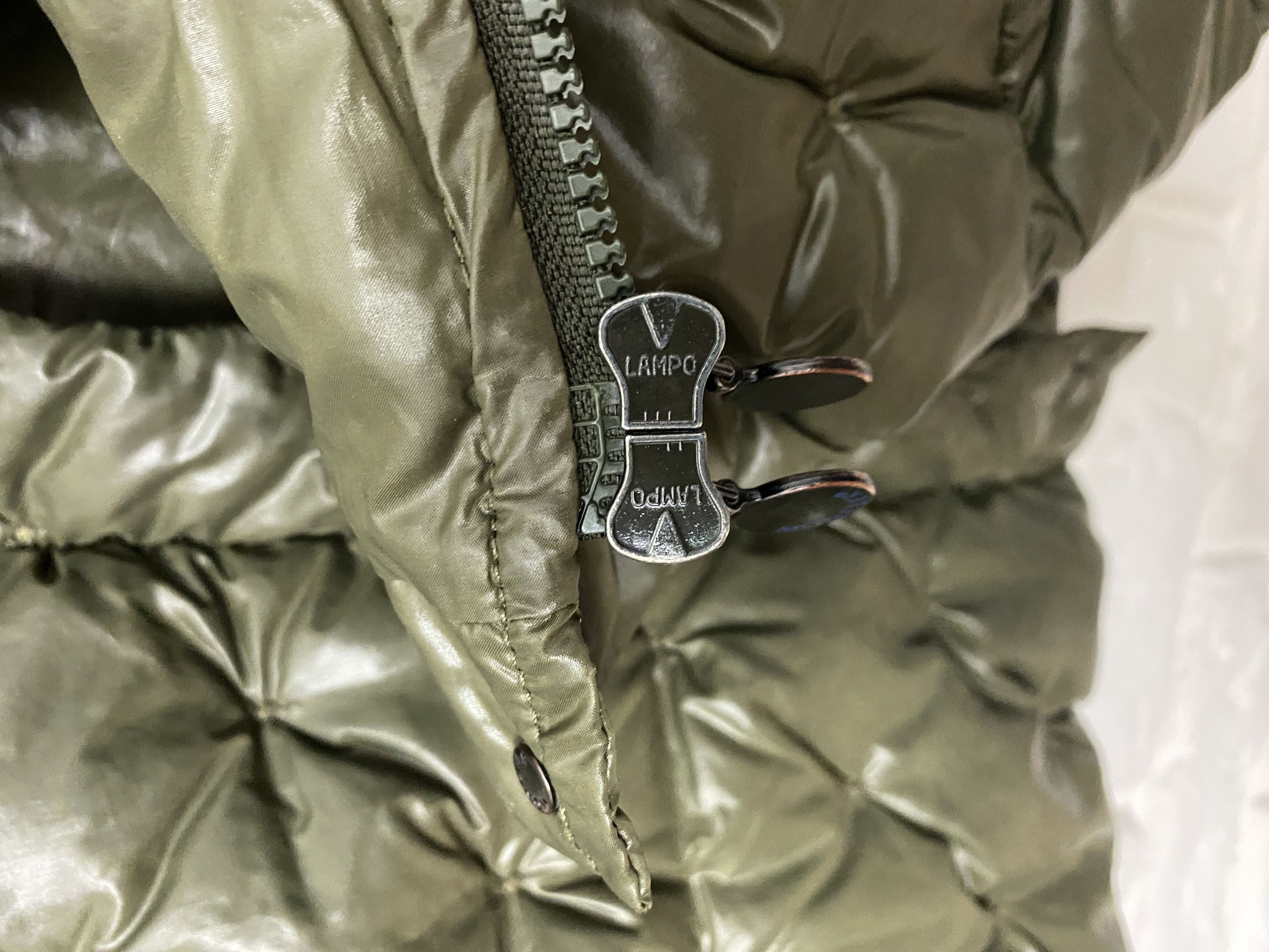 Moncler Moncler Down Quilted Jacket Puffer Khaki Small Logo Size 2 Size M / US 6-8 / IT 42-44 - 10 Thumbnail