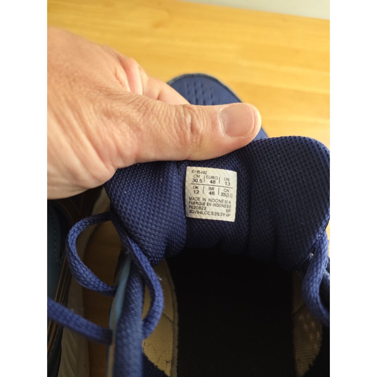 Asics Asics Mens Gel Contend 8 1011B492 Blue Running Size 13 Size US 12 / EU 45 - 6 Thumbnail
