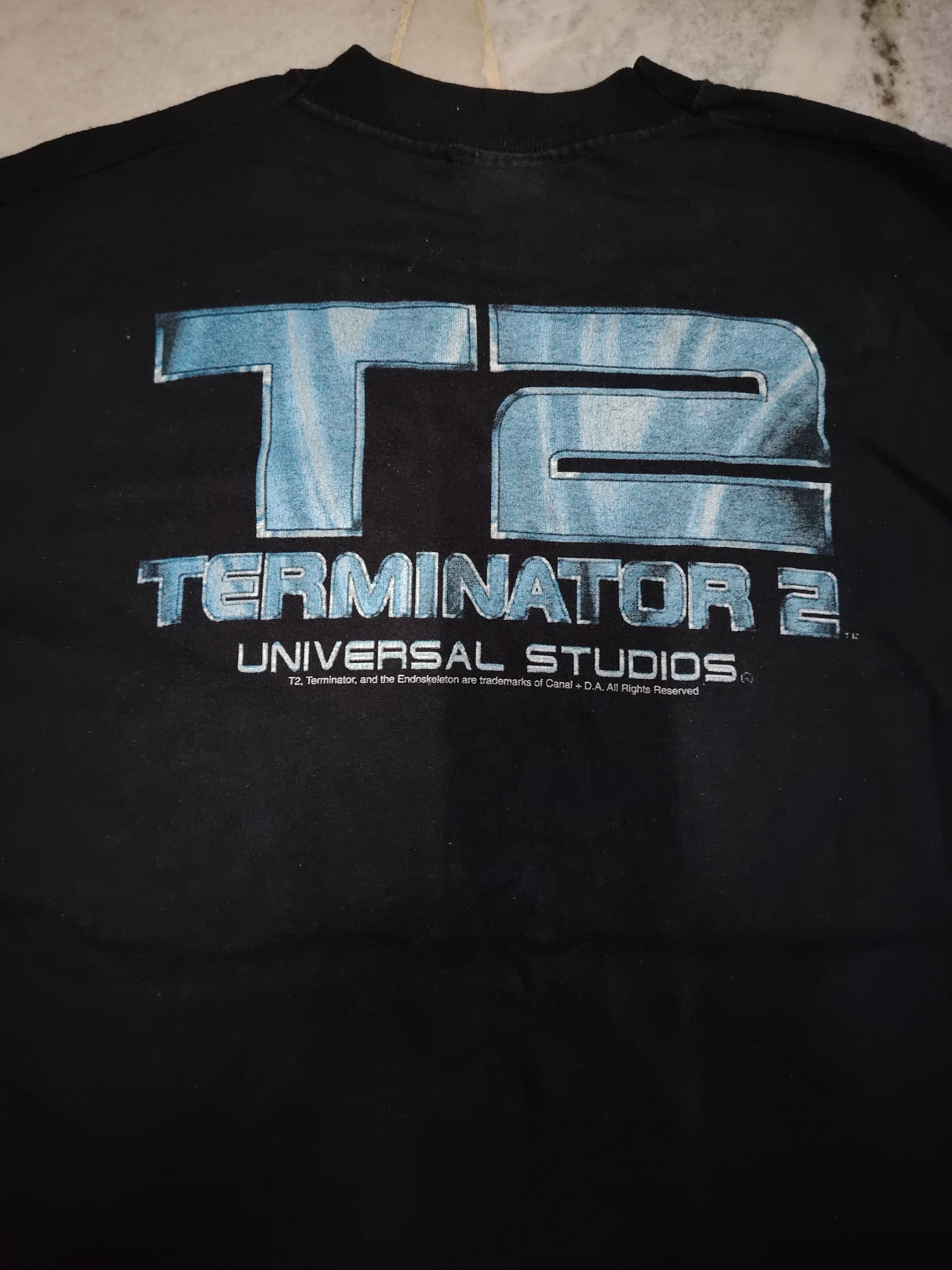 Vintage Rare.!! Vintage Terminator 2 movie t shirt Size US L / EU 52-54 / 3 - 5 Thumbnail