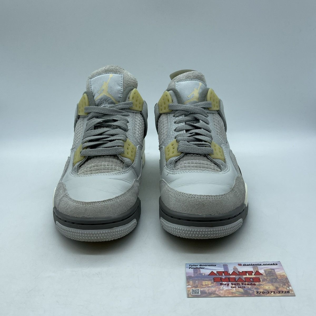Jordan Brand Air Jordan 4 craft photon dust Size US 7.5 / EU 40-41 - 2 Thumbnail