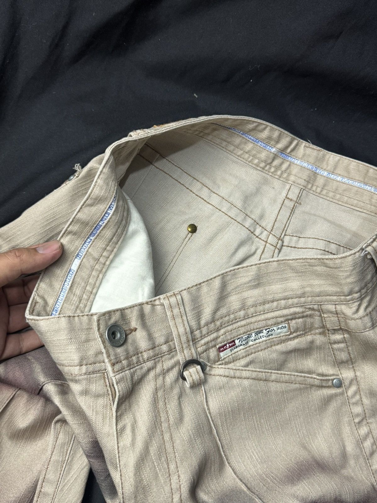 Le Grande Bleu (L.G.B.) NCFM Flare Pants Size US 34 / EU 50 - 12 Thumbnail