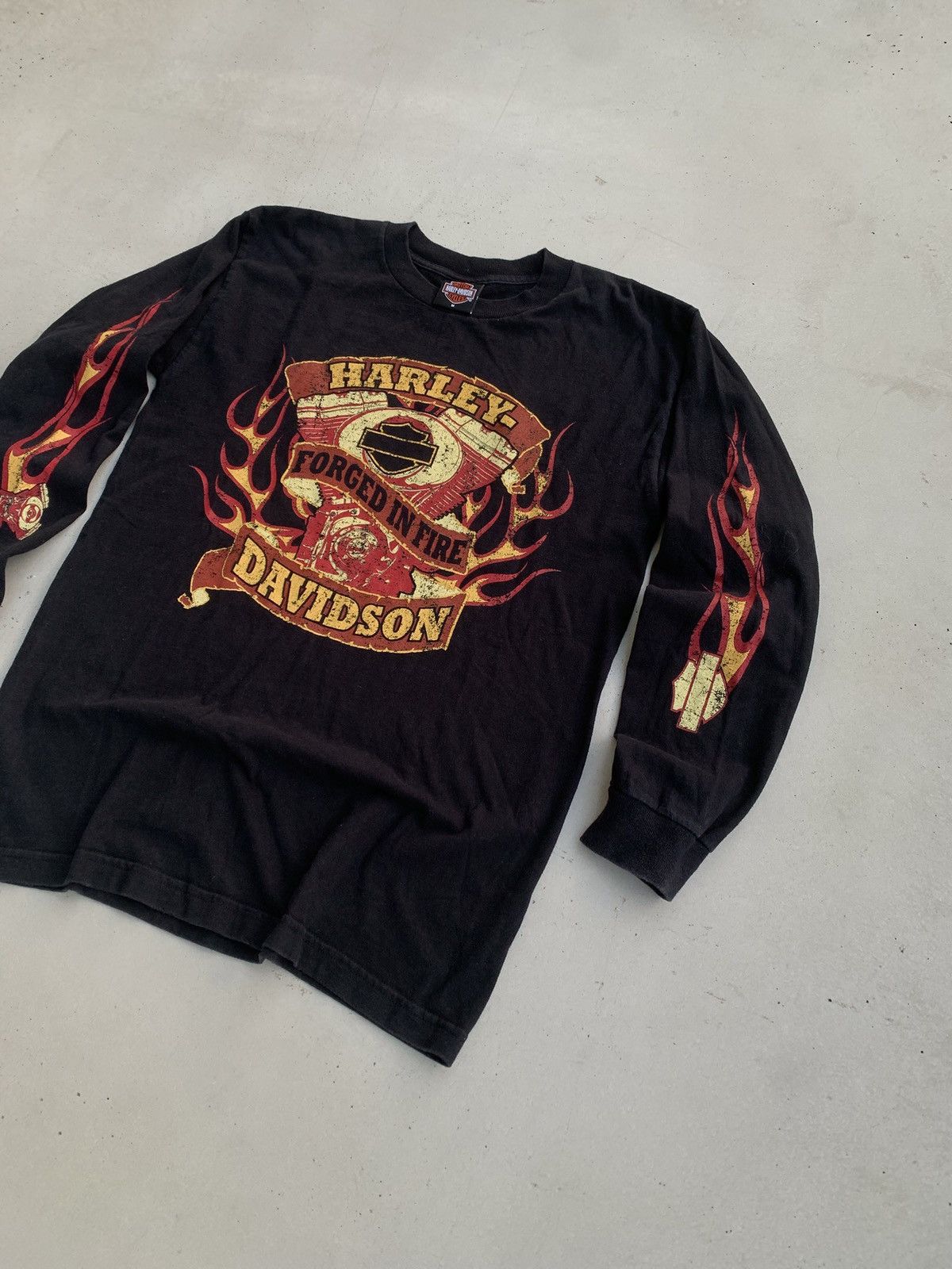 Band Tees Harley Davidson Longsleeve Vintage 2005 Rock USA Logo Size US M / EU 48-50 / 2 - 3 Thumbnail