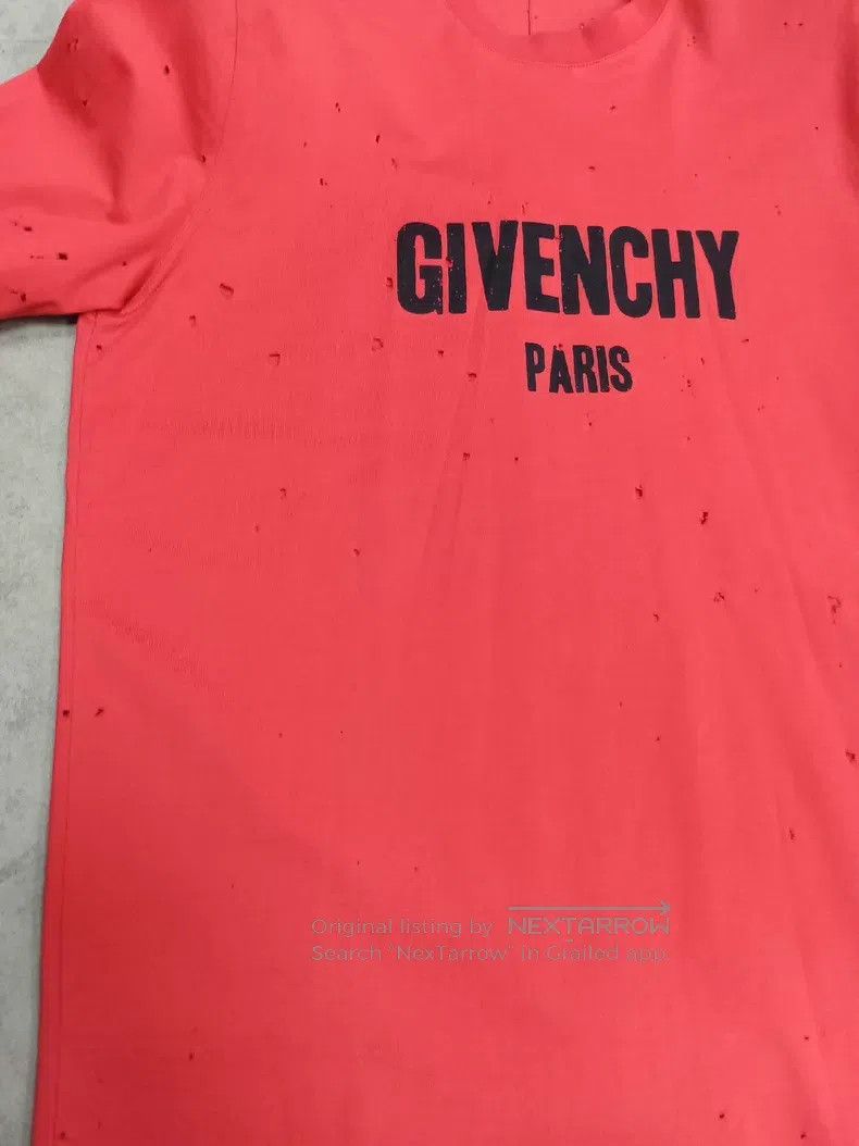 Givenchy Givenchy Ripped Short Sleeve Size US L / EU 52-54 / 3 - 4 Thumbnail