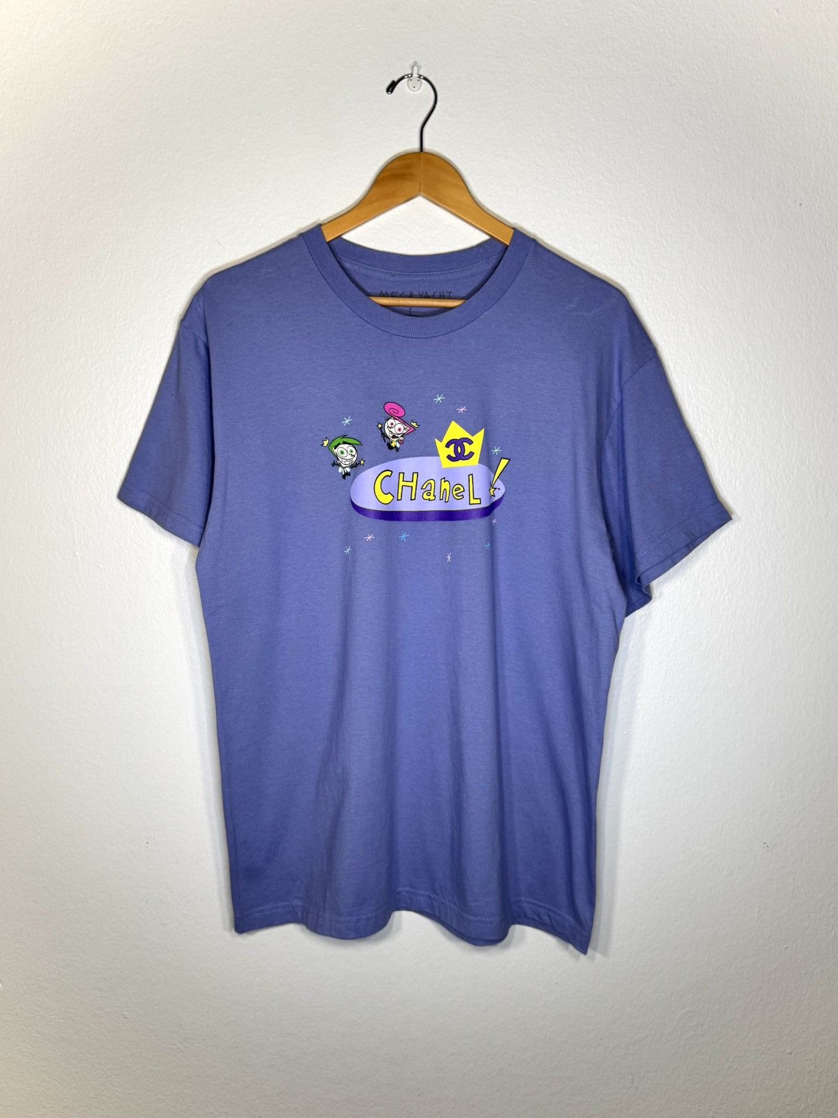 *RARE* Mega Yacht Chanel Fairy Odd parents tee t-shirt