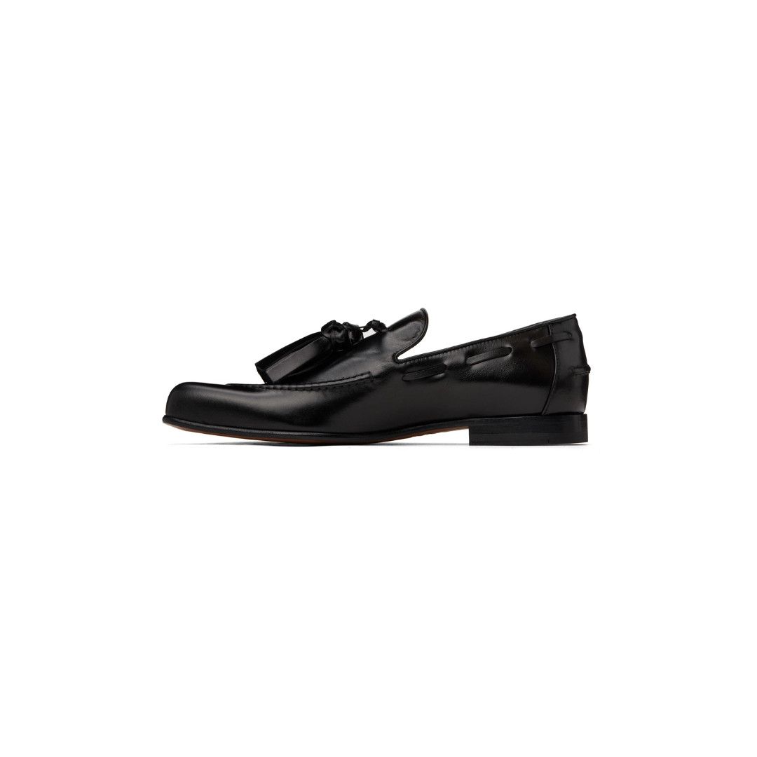 Vivienne Westwood o1srvl11e0326 Tuesday Loafers in Black Size US 7 / EU 40 - 3 Thumbnail