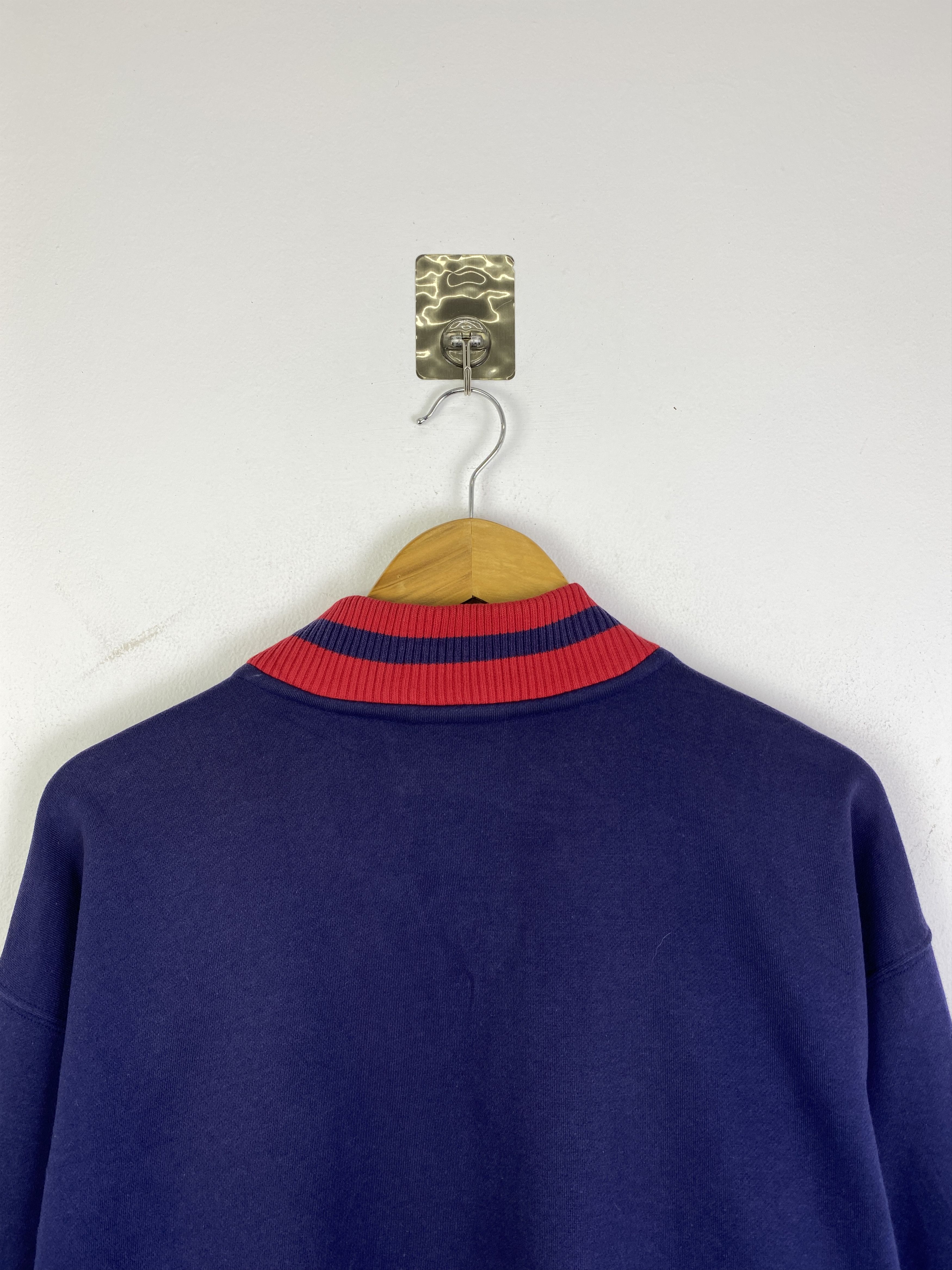 Adidas 90s Vintage Adidas Half Zipper Pullover Sweatshirt SH0278 Size US M / EU 48-50 / 2 - 4 Thumbnail