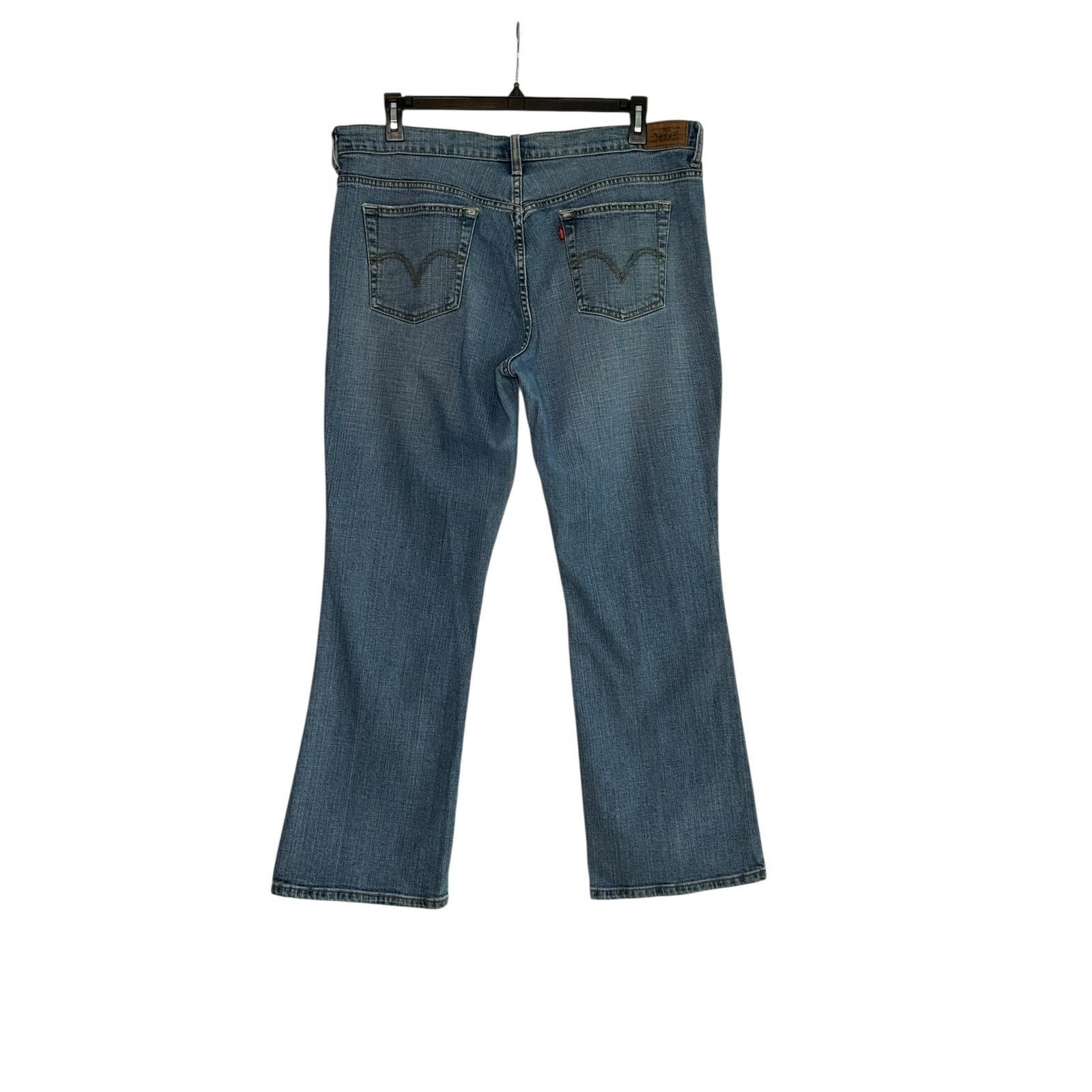 Levi's Levis strauss 515 blue boot cut jeans pants size 16 Size 38" / US 16 / IT 52 - 12 Thumbnail