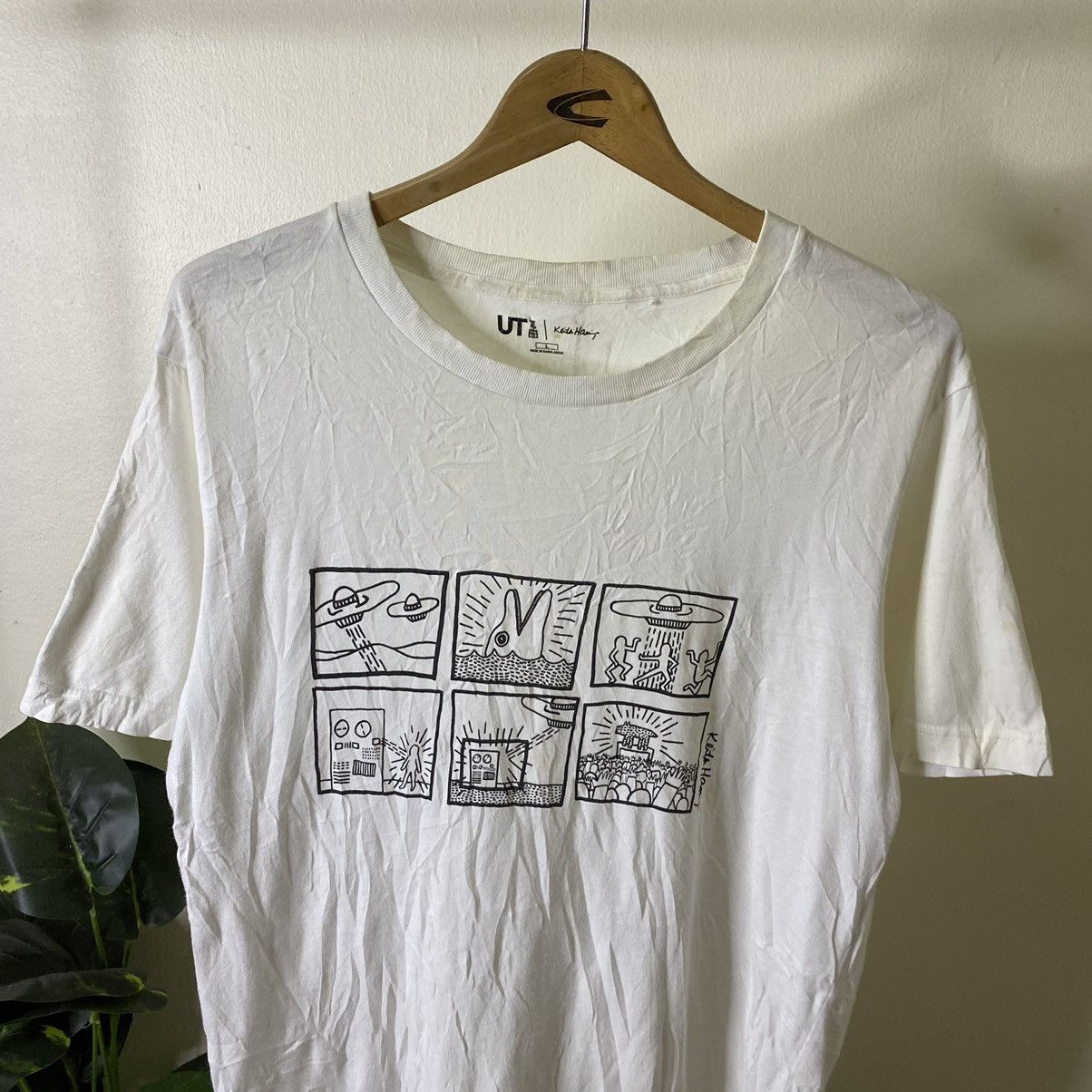 Keith Haring Keith Haring x Uniqlo UT Collaboration T Shirt Size US M / EU 48-50 / 2 - 2 Thumbnail