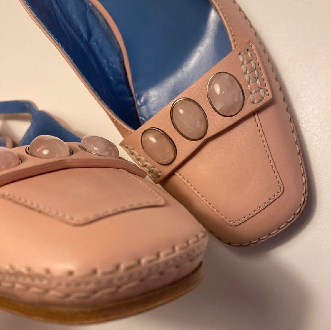 Quercioli Slingback leather Quercioli Size US 7 / IT 37 - 7 Thumbnail