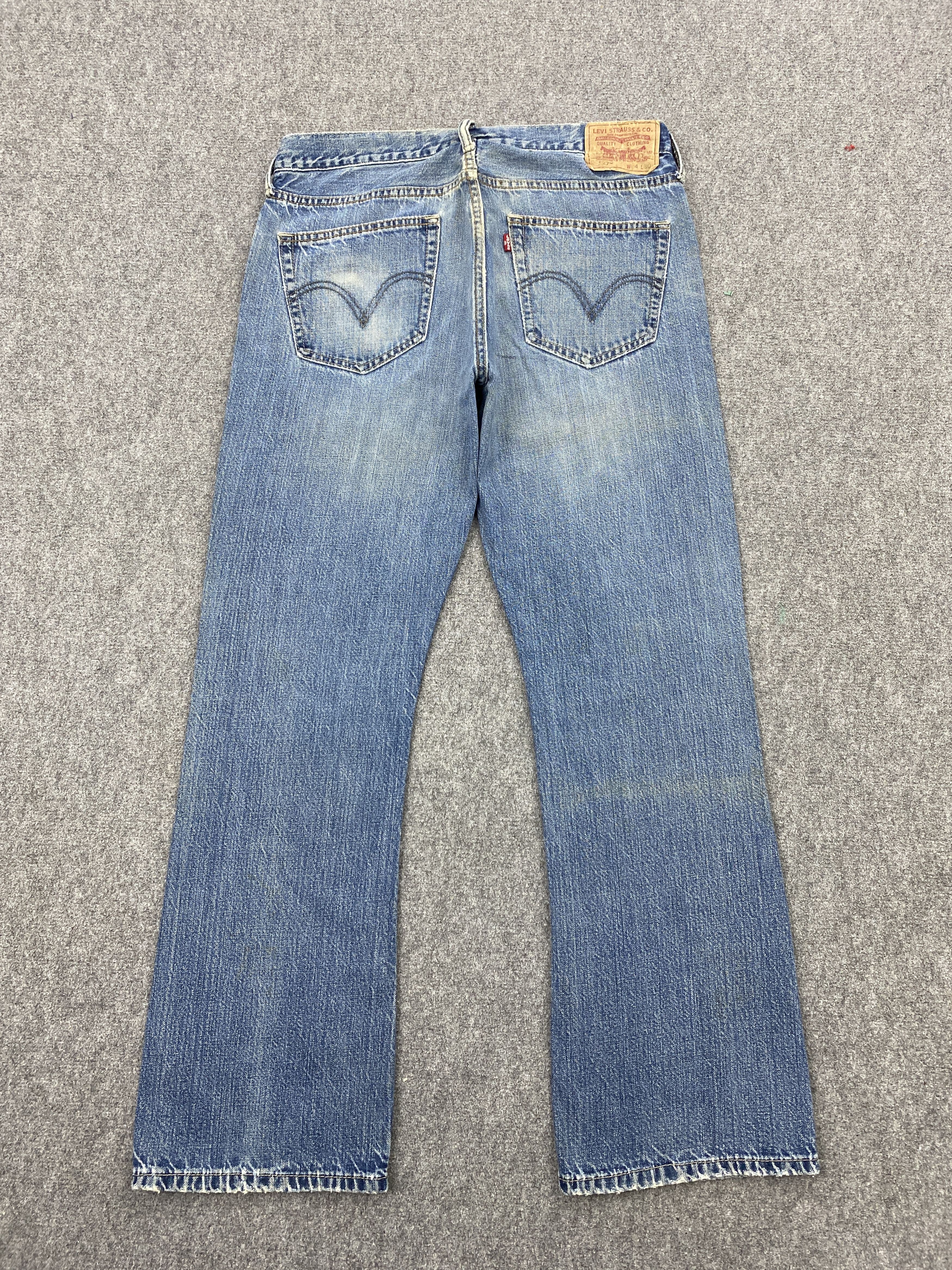Vintage Levi's 527 Faded Blue Bootcut Jeans